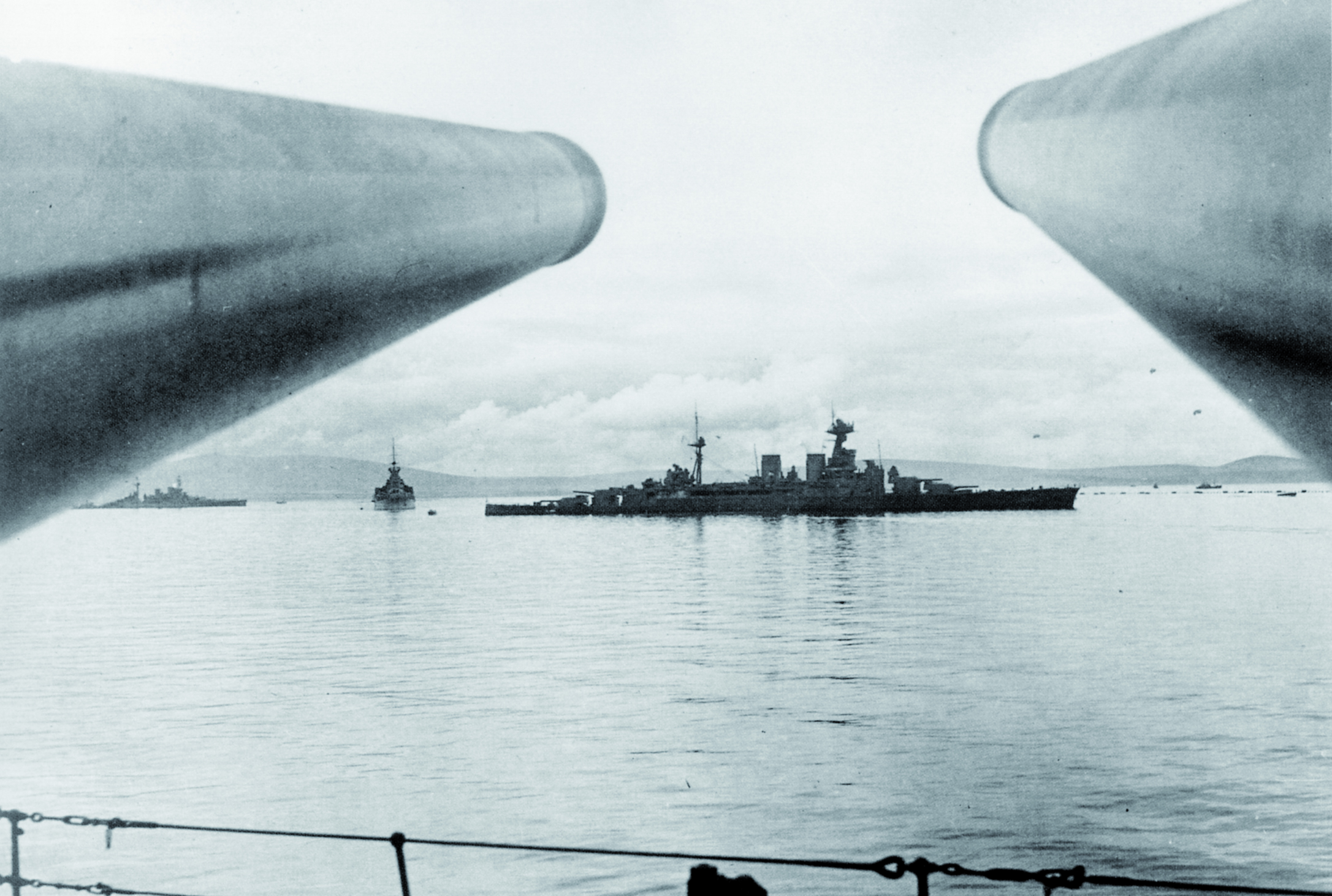 HMS Hood at Scapa Flow DATE UNKNOWN CREDIT ROYAL NAVY ARCHIVES