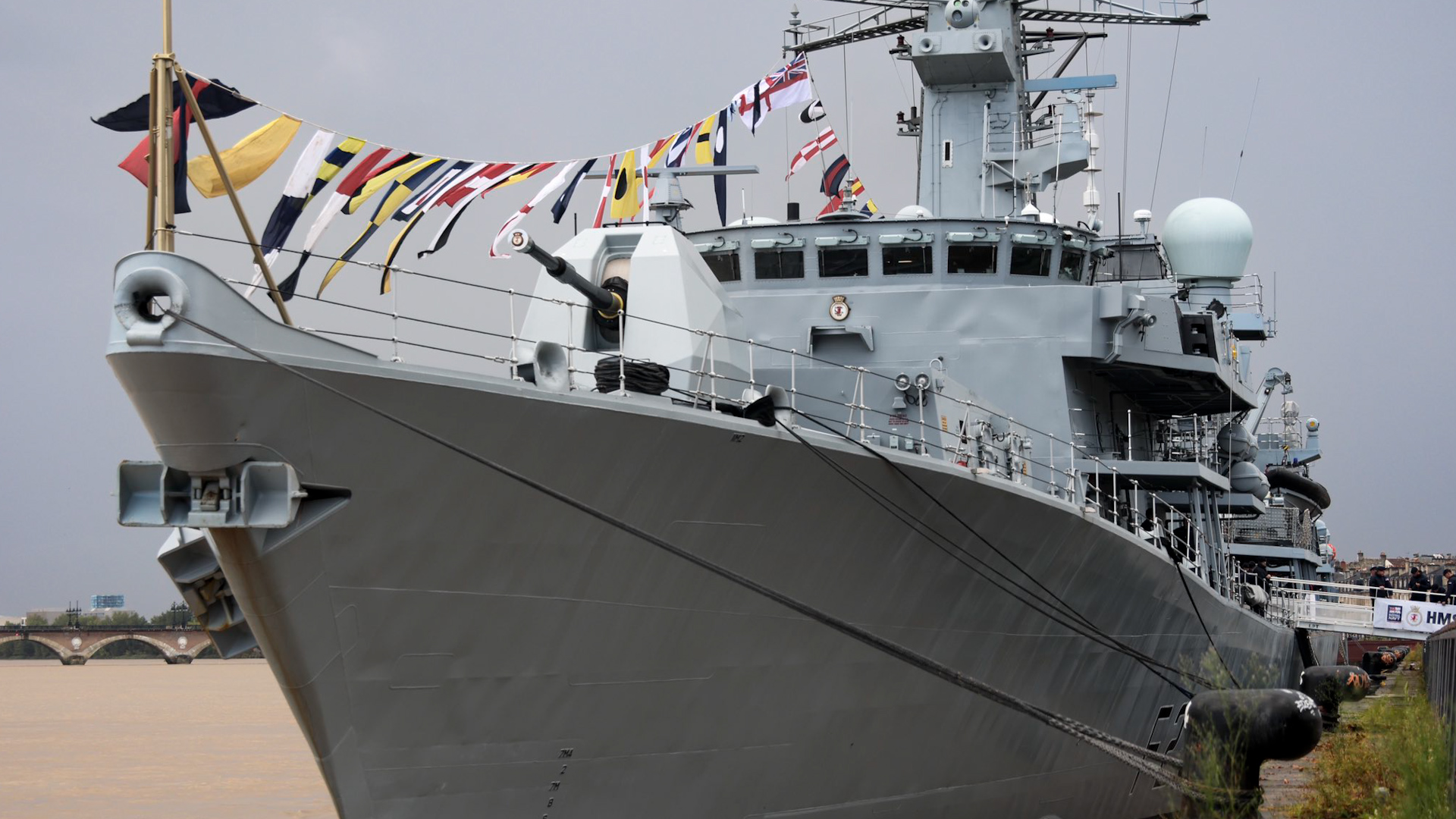 She spent a total of 208 weeks being upgraded and generally fettled for future use (Picture: MOD)