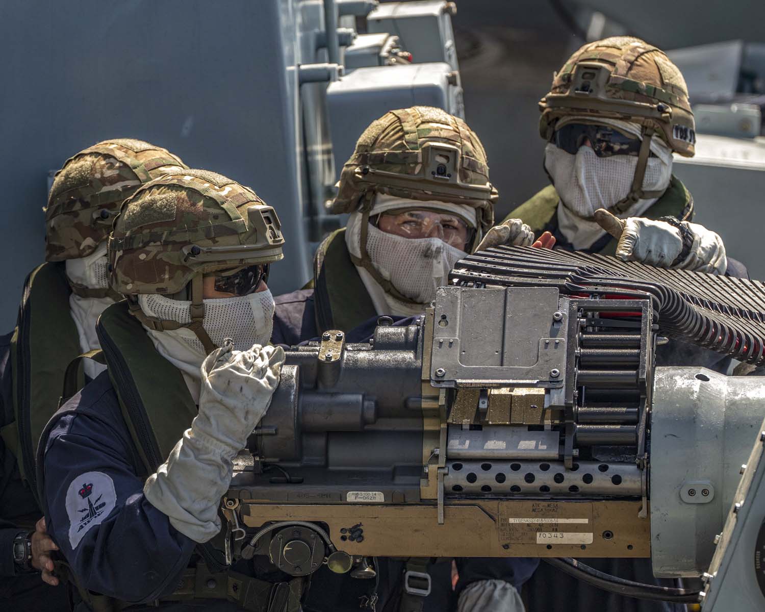 HMS Kent weapons crews practice BALTOPS 20 18062020 CREDIT ROYAL NAVY