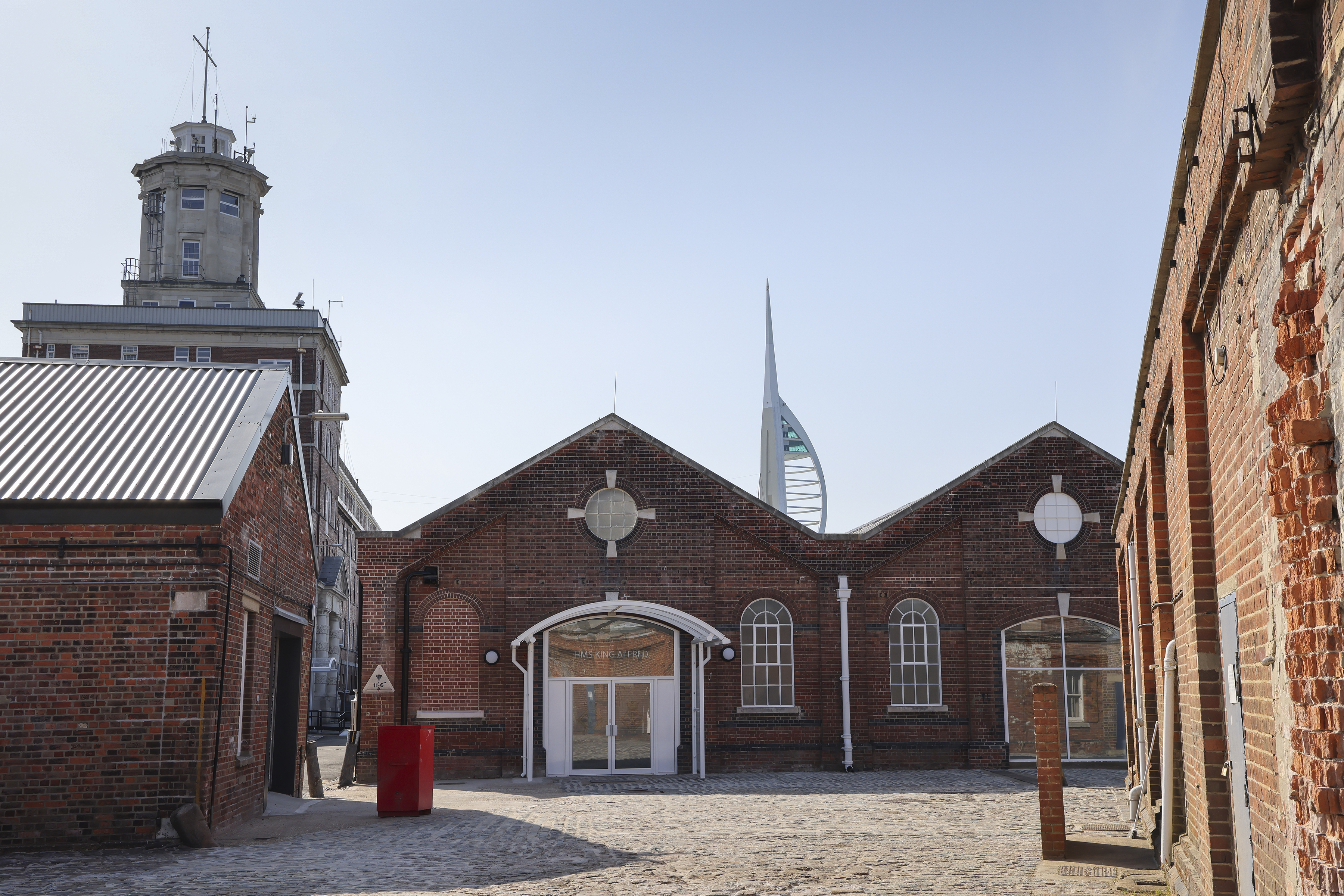 Cover image: The new HMS King Alfred facilities at HMNB Portsmouth (Picture: Crown Copyright).