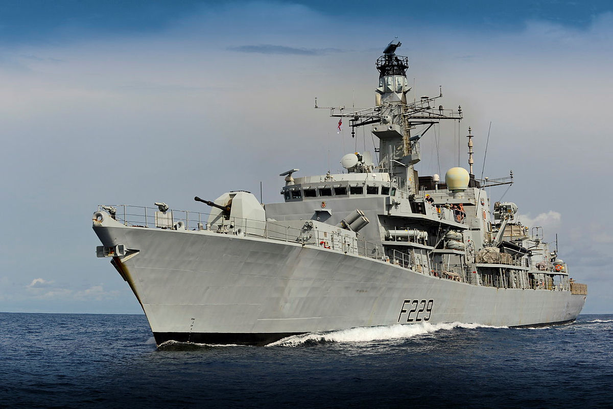 HMS Lancaster (Picture Ministry of Defence).