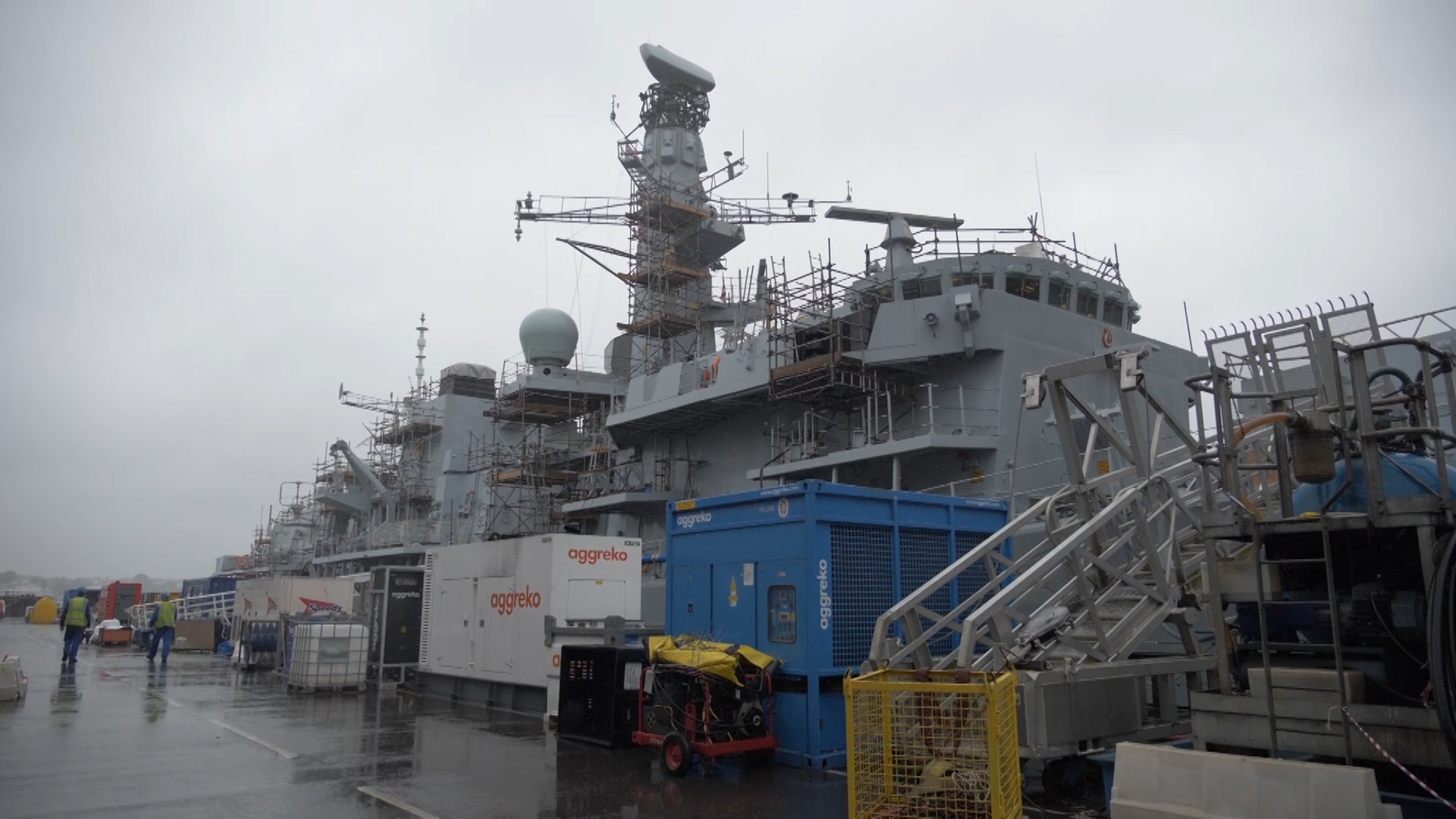 HMS Lancaster in Devonport 250919 CREDIT BFBS.jpg