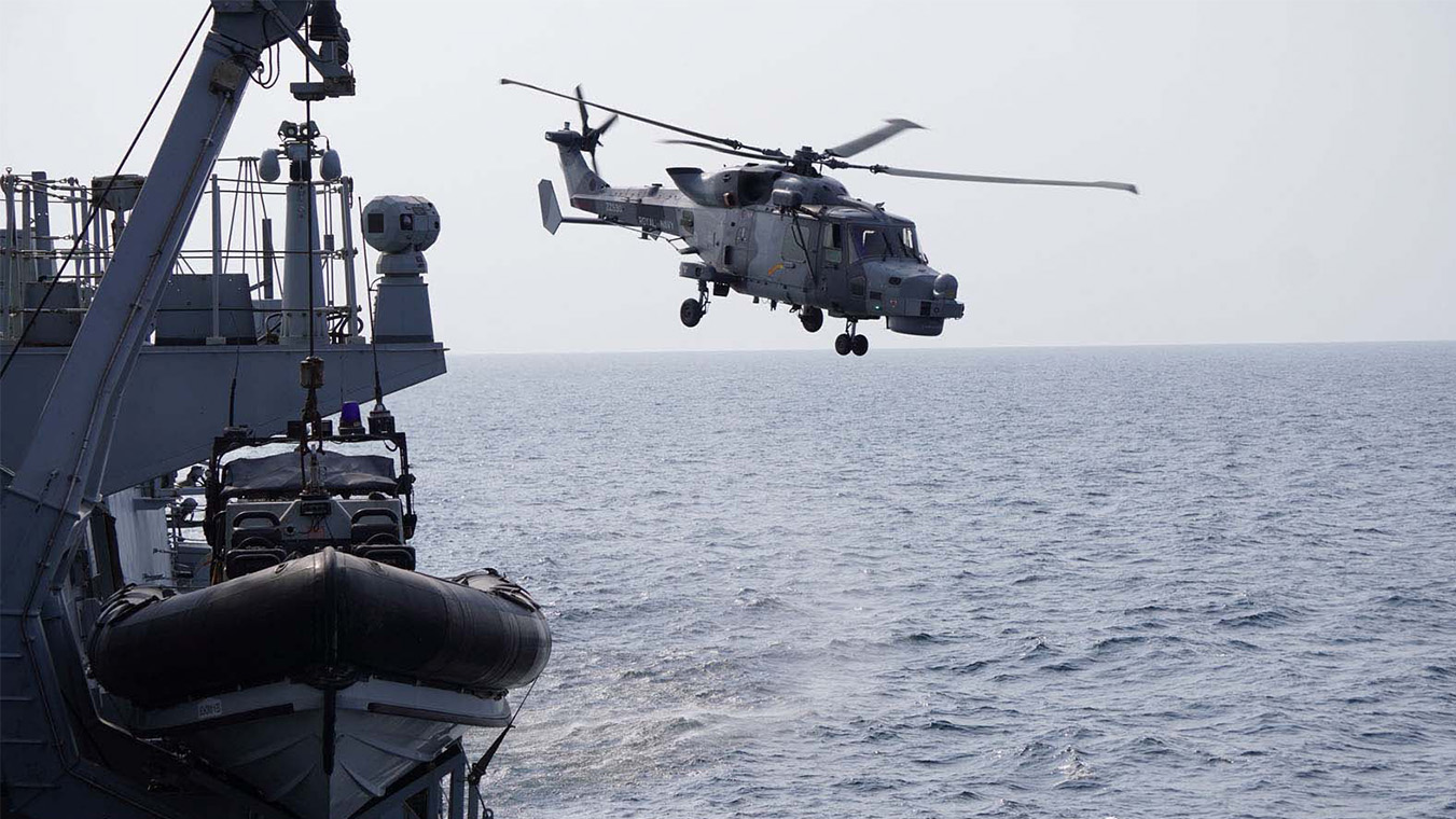 HMS Lancaster's Wildcat was instrumental in helping to deliver her many  operational successes