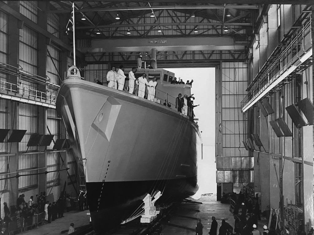 HMS Ledbury was launched in 1979 (Picture: Royal Navy).