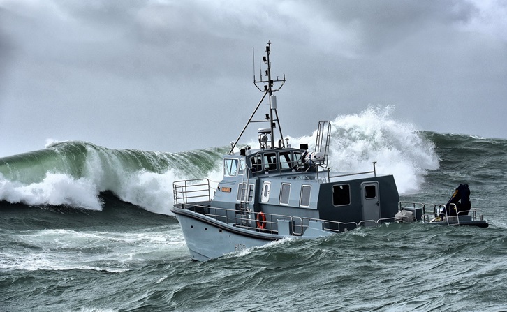 HMS Magpie Sea Trials ROYAL NAVY