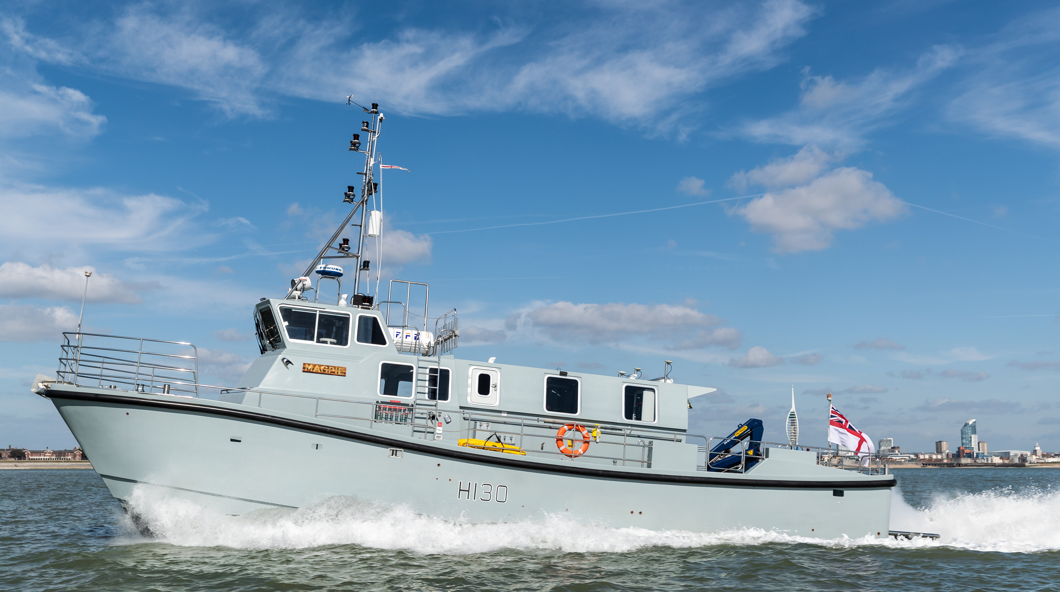 Cover image: HMS Magpie (Picture: Royal Navy).