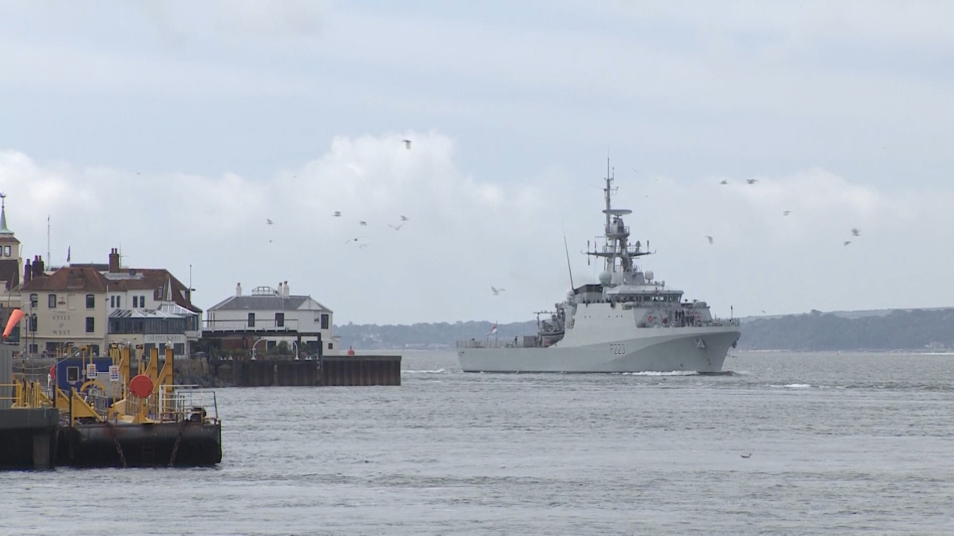 HMS Medway Portsmouth