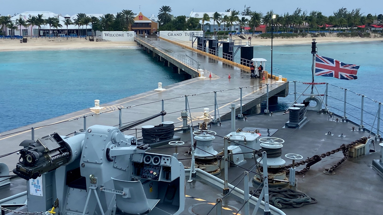 HMS Medway demonstrates commitment to Caribbean security during visit to Turks and Caicos Islands (Picture: HMS Medway)