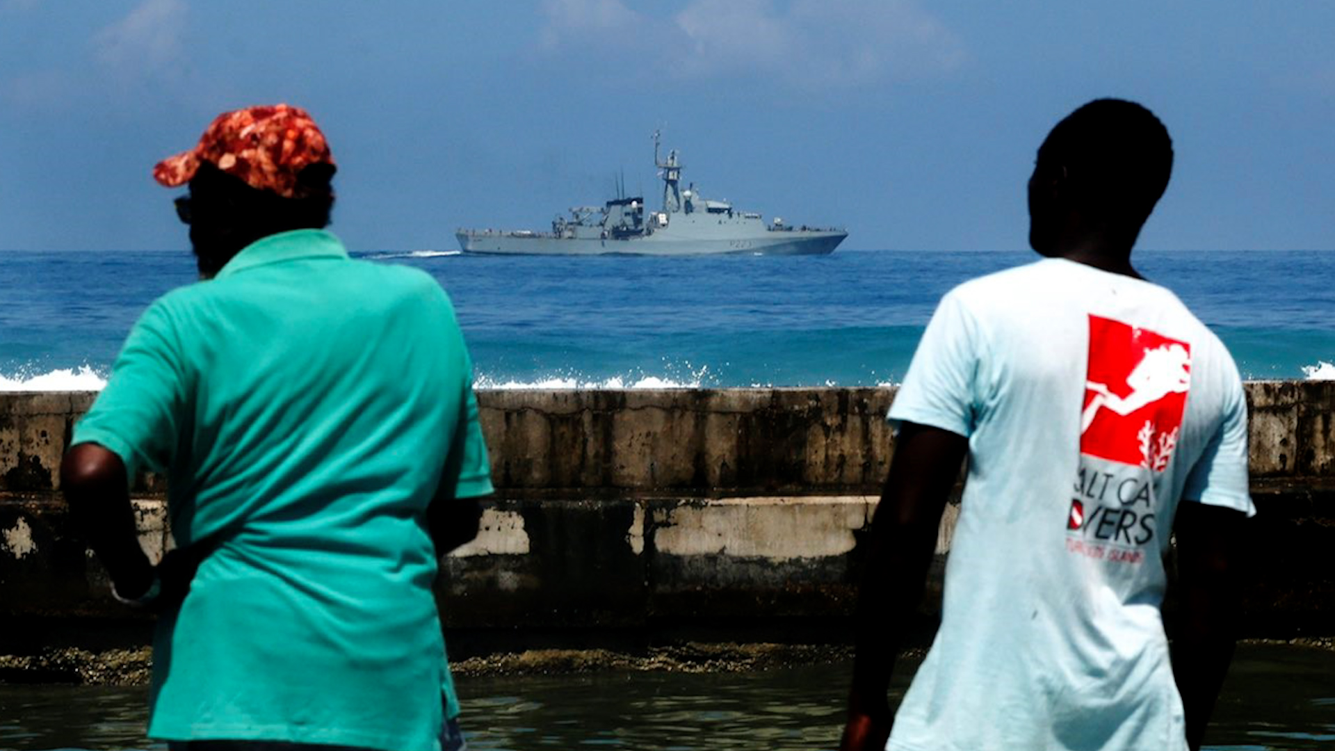 HMS Medway provided support to Turks and Caicos following Hurricane Fiona 24092022 CREDIT HMS Medway Twitter