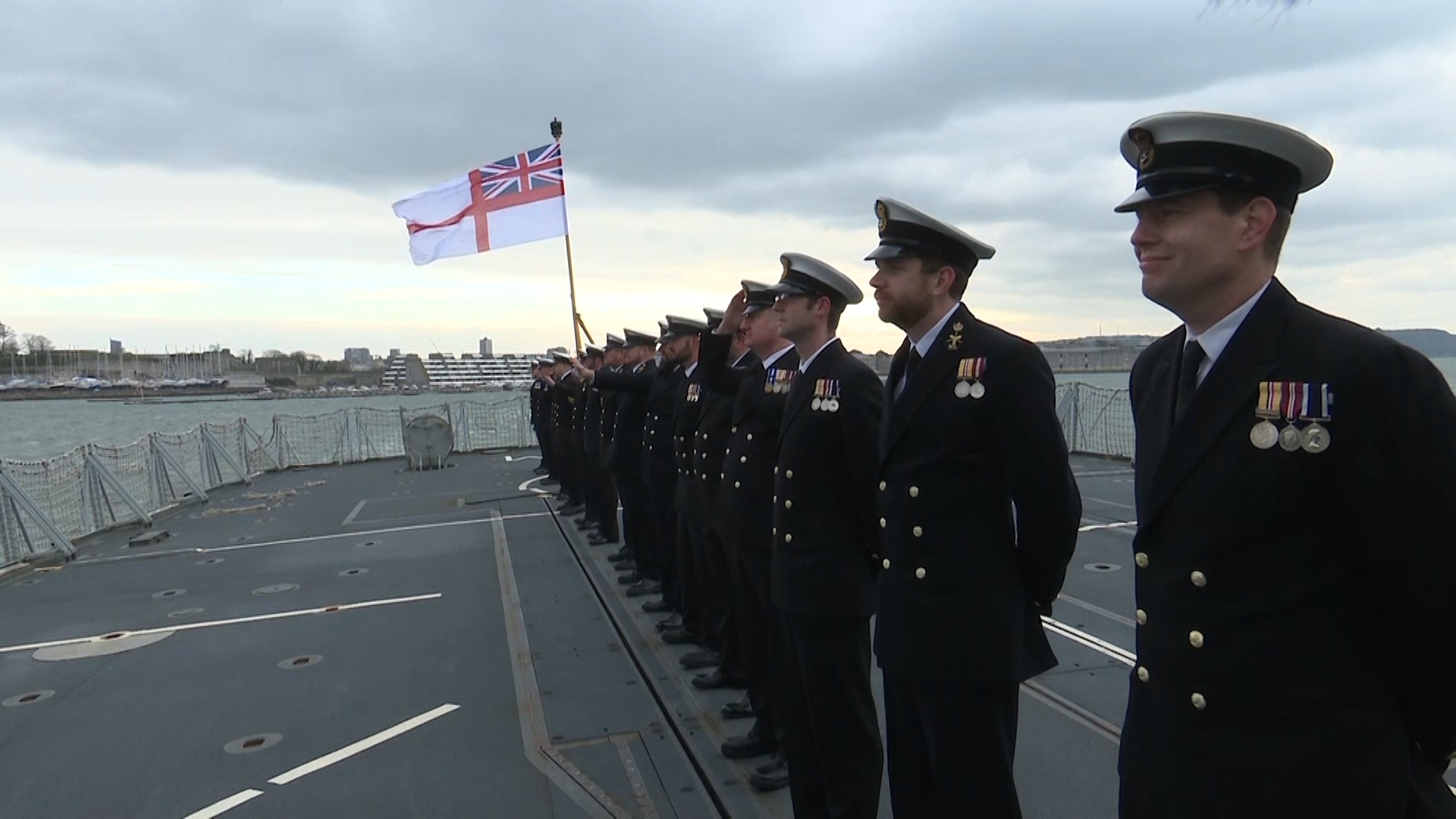 HMS Monmouth homecoming