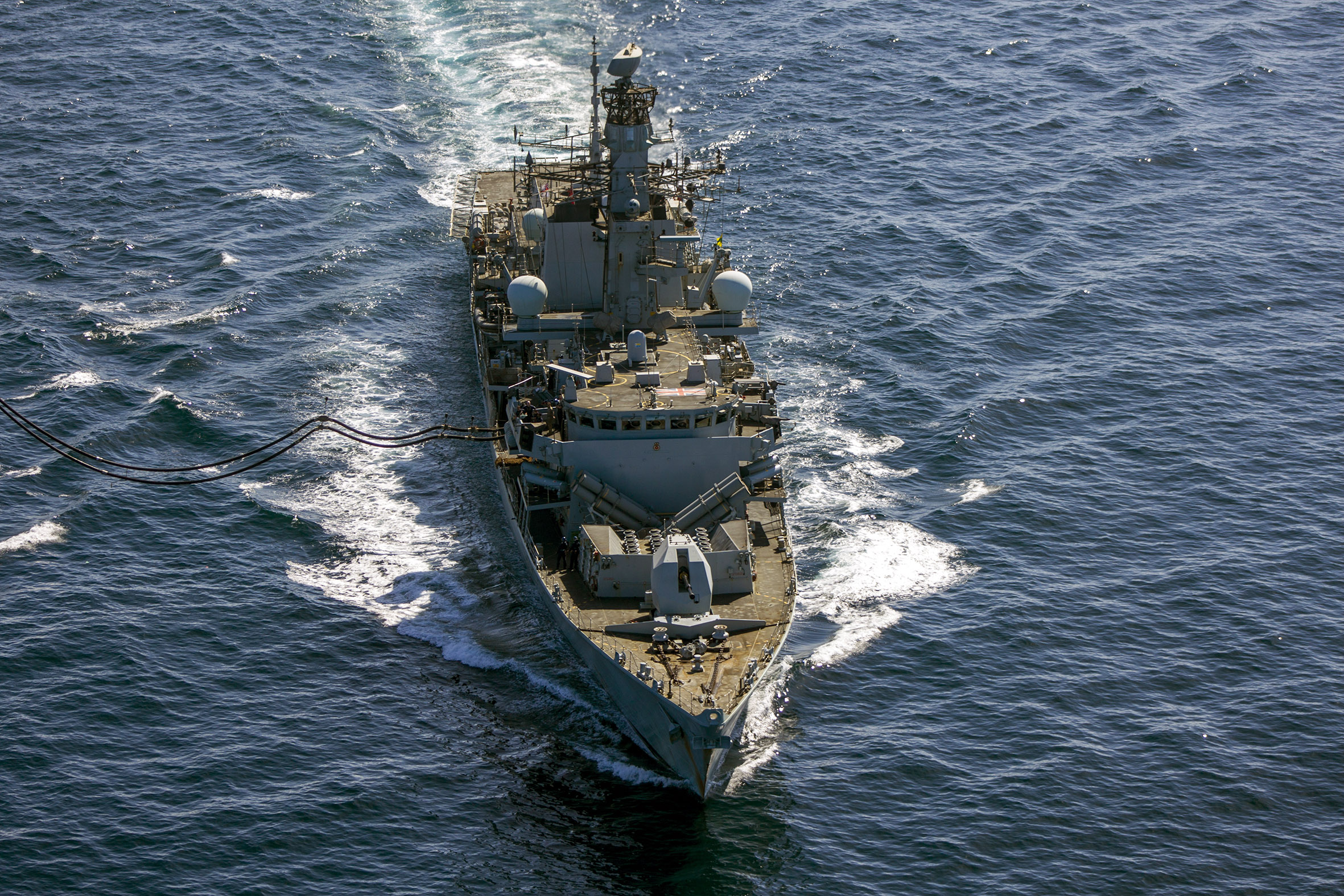 HMS Montrose will be in the Gulf region this festive period (Picture: Royal Navy).