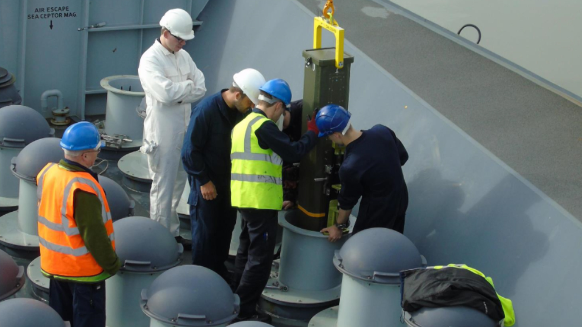 HMS Northumberland Sea Ceptor Missile ROYAL NAVY