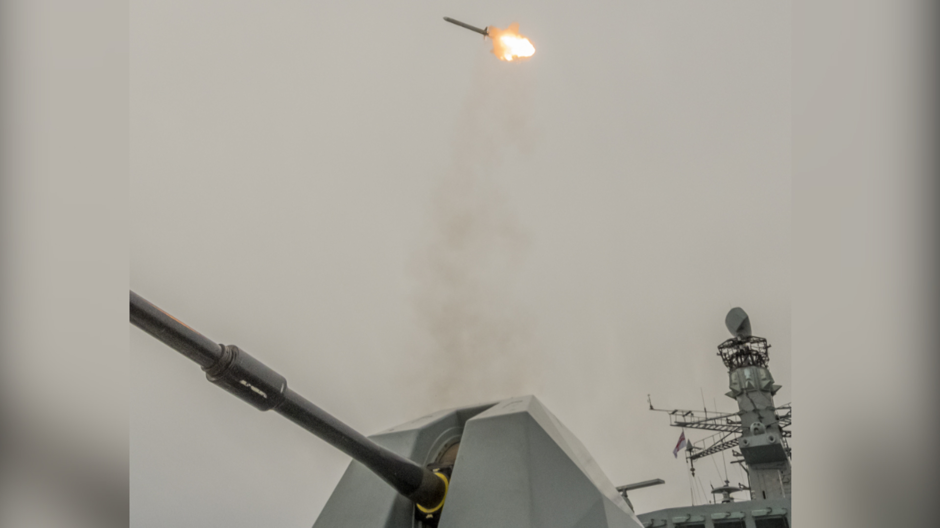 HMS Northumberland Sea Ceptor Missile Scotland 