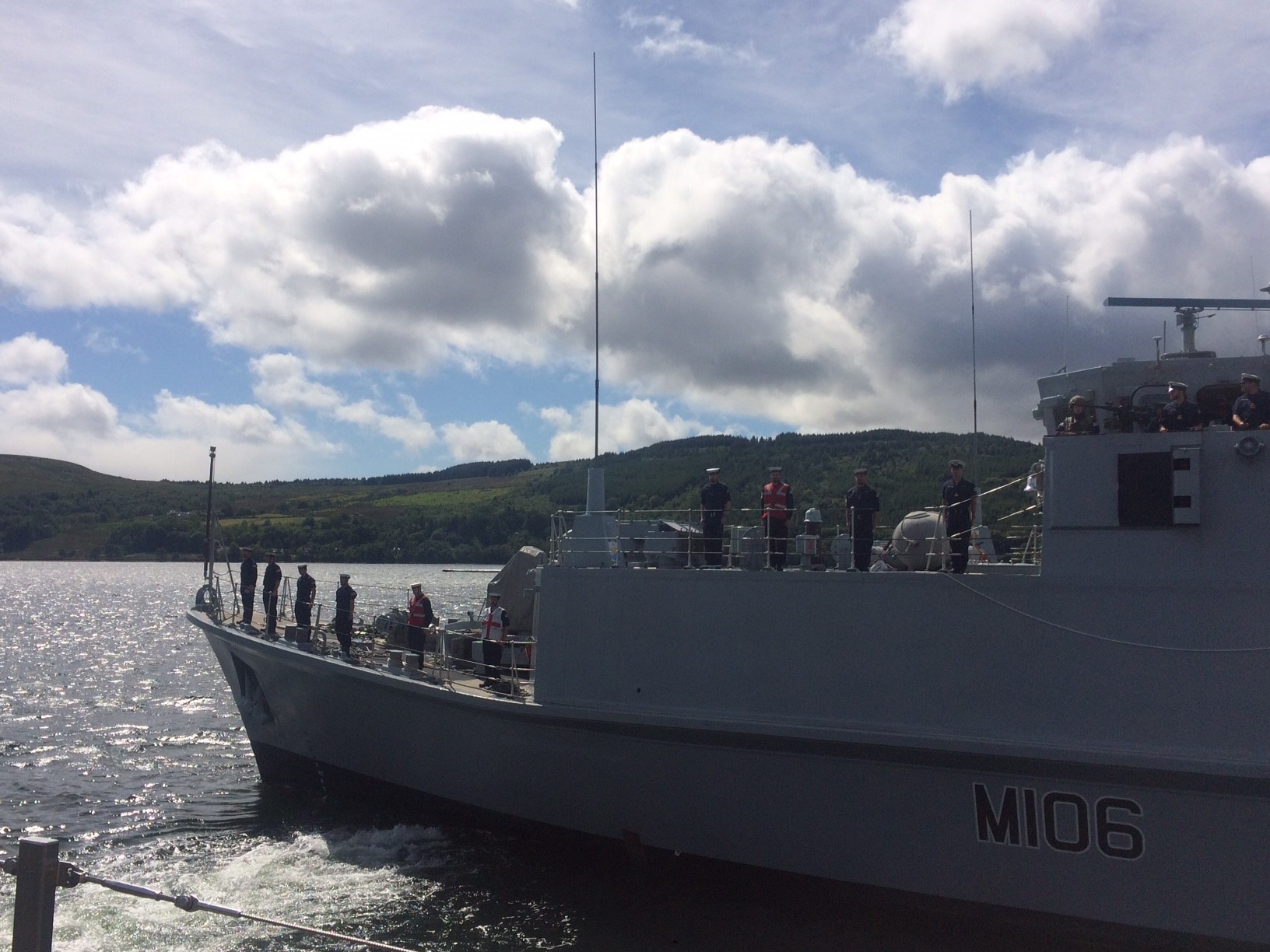 HMS Penzance Departs for the Gulf 050620 CREDIT ROYAL NAVY