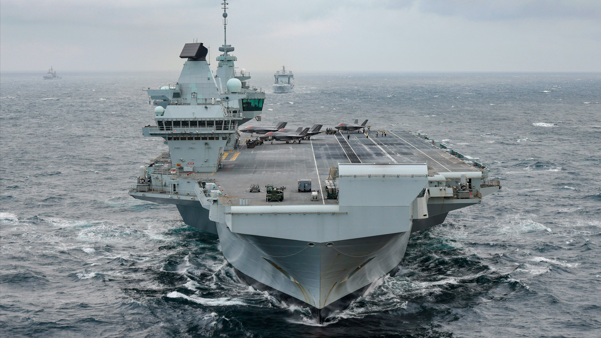 HMS Prince of Wales was named as the flagship for Great Britain in November 2024, taking over from her sister ship HMS Queen Elizabeth (Picture: MOD)
