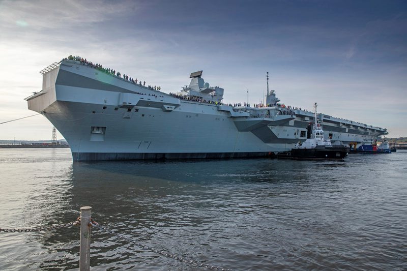 HMS Prince of Wales. Pic: Crown copyright