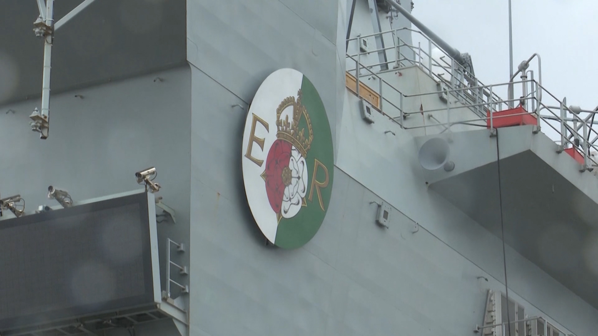 HMS Queen Elizabeth.