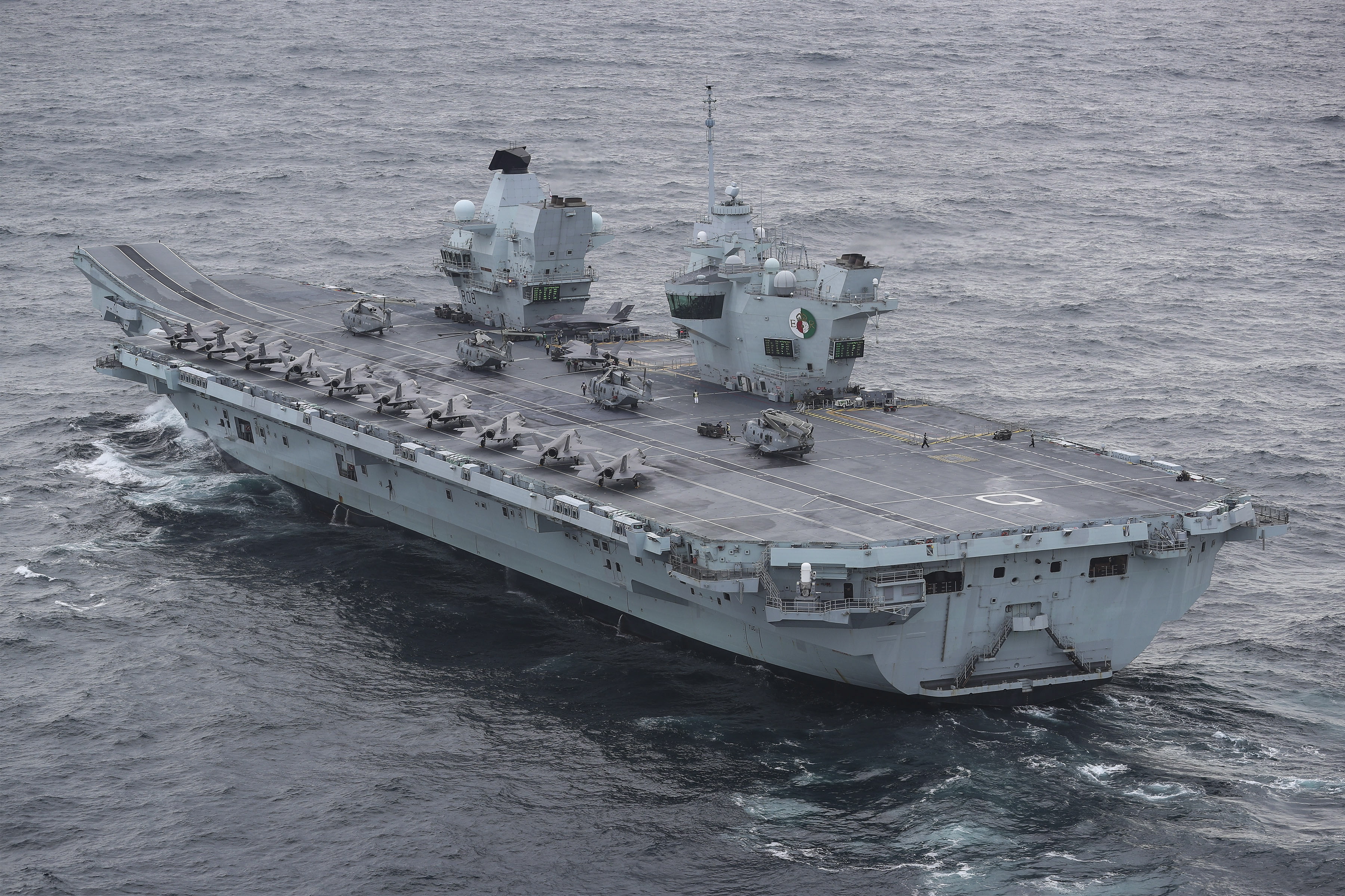 Cover image: HMS Queen Elizabeth during Exercise Joint Warrior in October 2020 (Picture: Royal Navy).