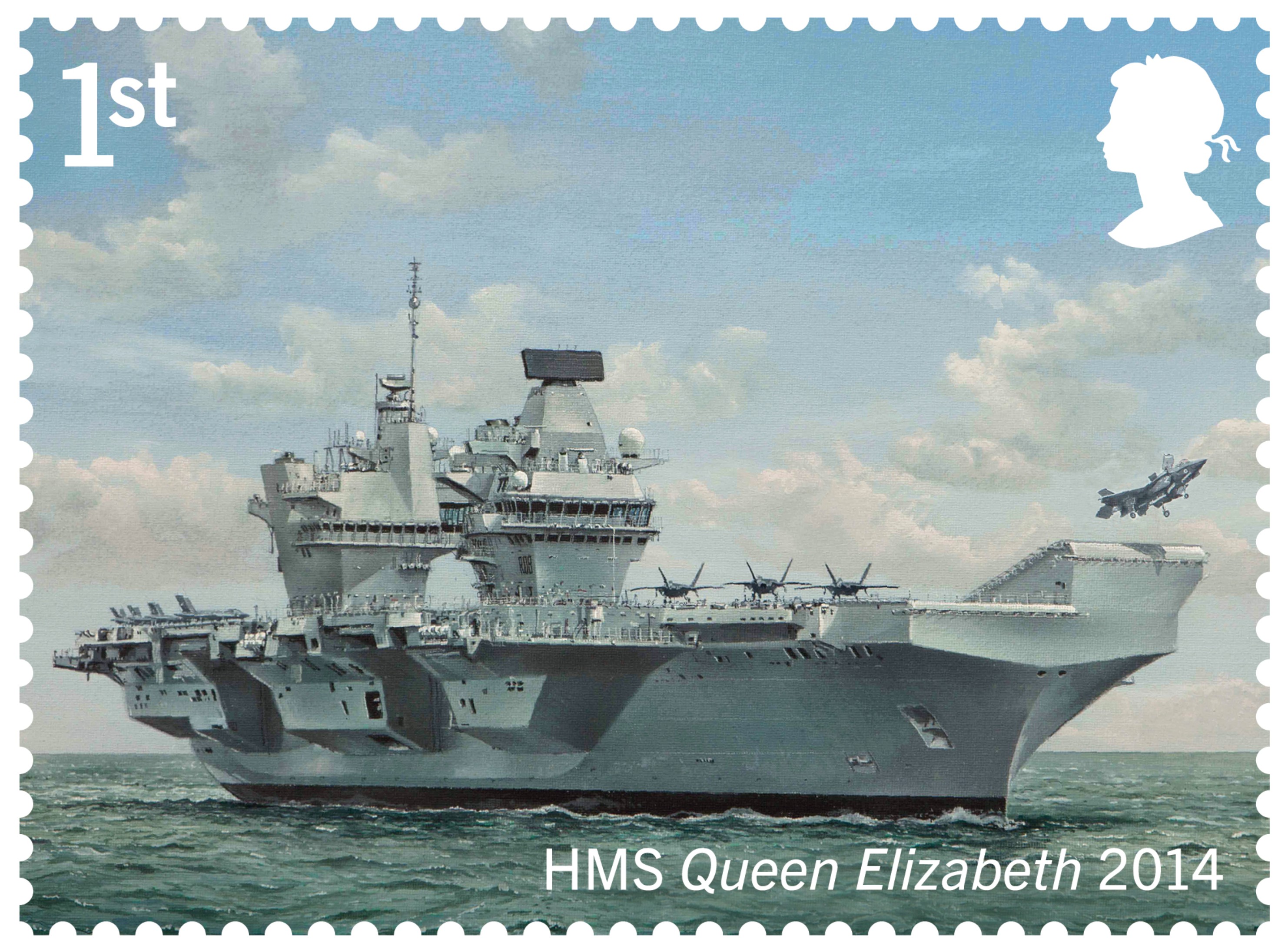 HMS Queen Elizabeth stamp 190919 CREDIT ROYAL MAIL