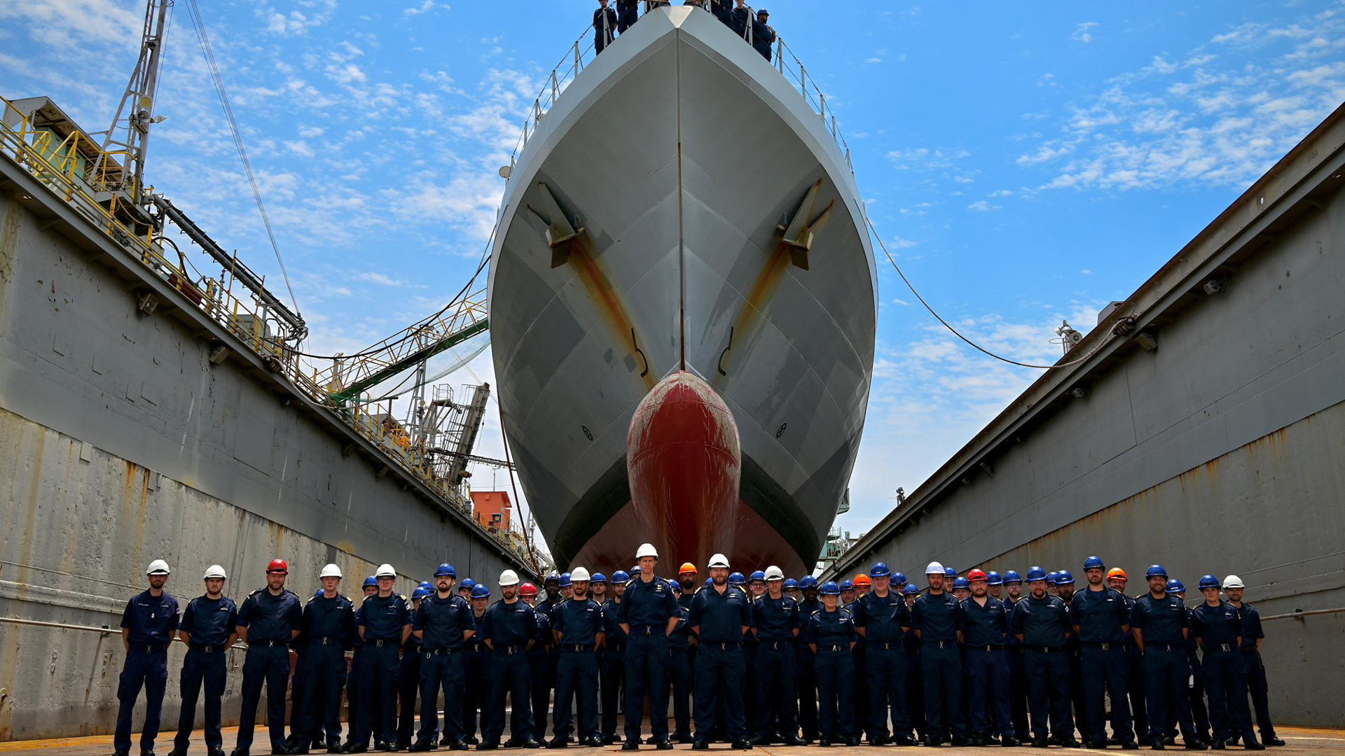 HMS Spey repairs in Japan 250624 CREDIT ROYAL NAVY