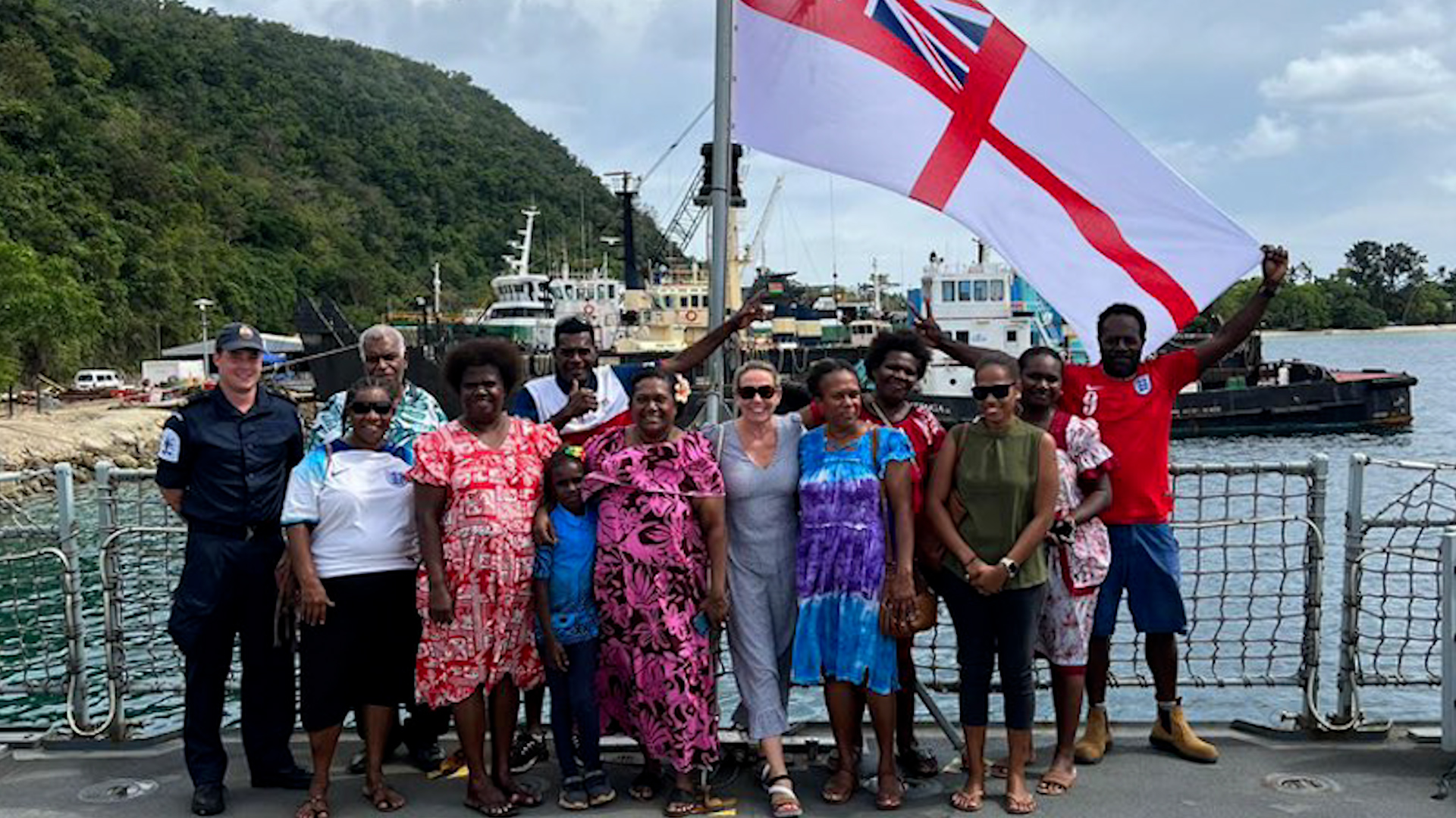 HMS Tamar Vanuatu 44th Independence Day 120824 2 CREDIT HMS TAMAR X