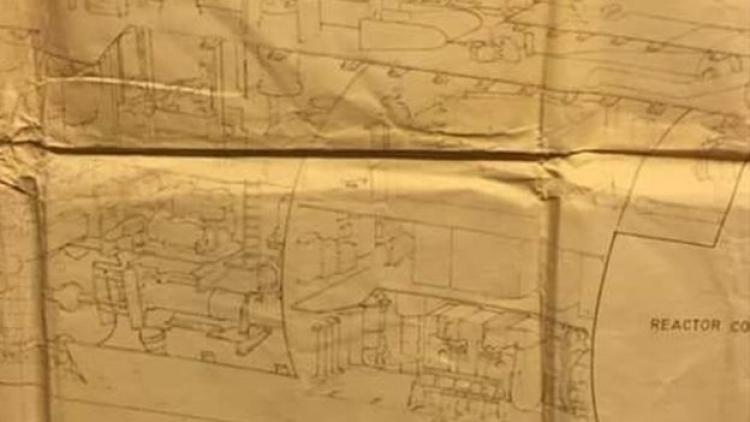 HMS Trafalgar Plans Discovered In Charity Shop
