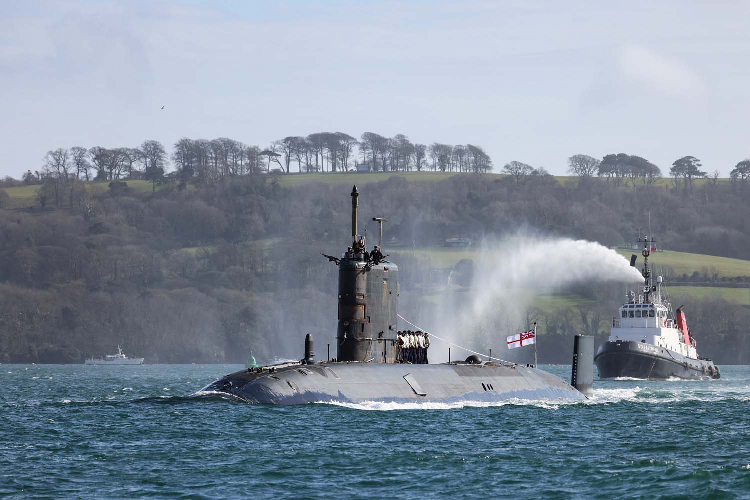 Cover image: HMS Trenchant sails into Devonport Naval Base for the final time (Picture: Royal Navy).