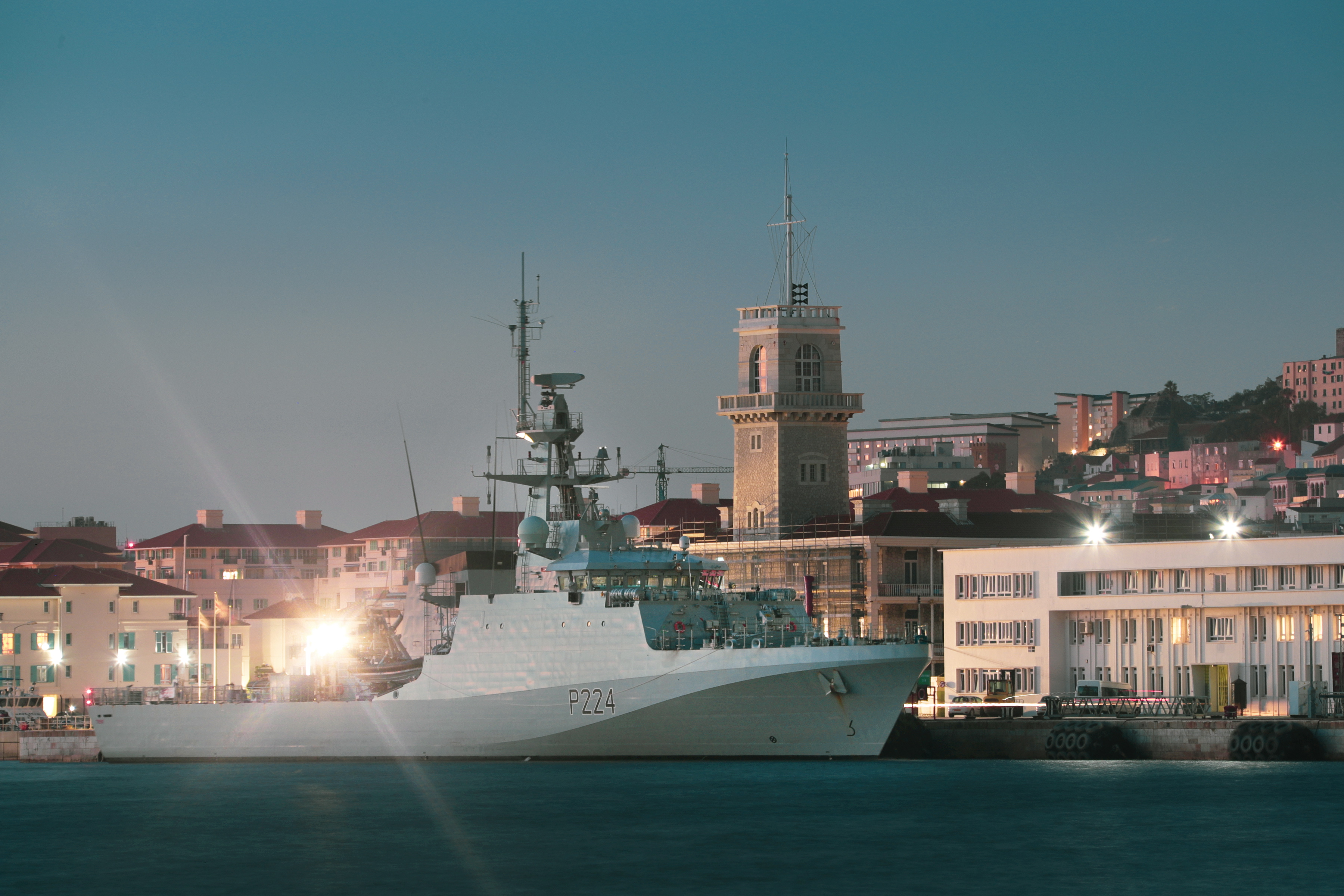 HMS Trent made her first operational deployment to Gibraltar last year (Picture: Royal Navy). 
