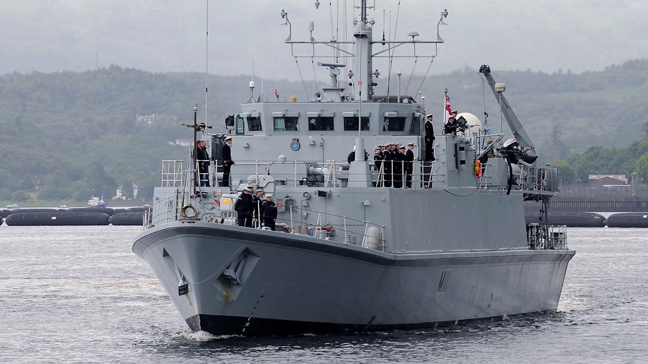HMS Blyth and HMS Pembroke, have been sold to Romania (Picture: Royal Navy).