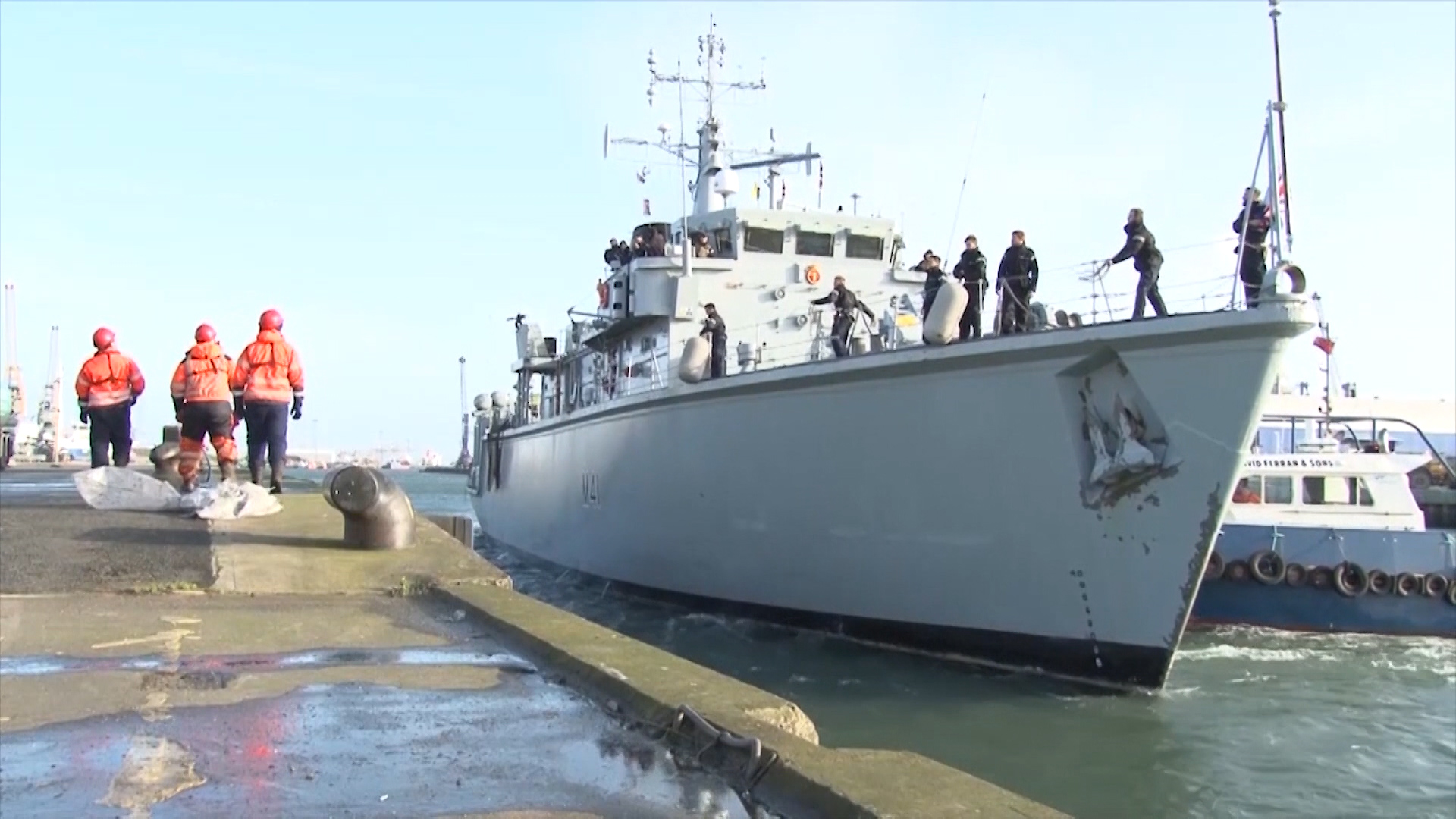 HMS Atherstone and Quorn Decommissioning 