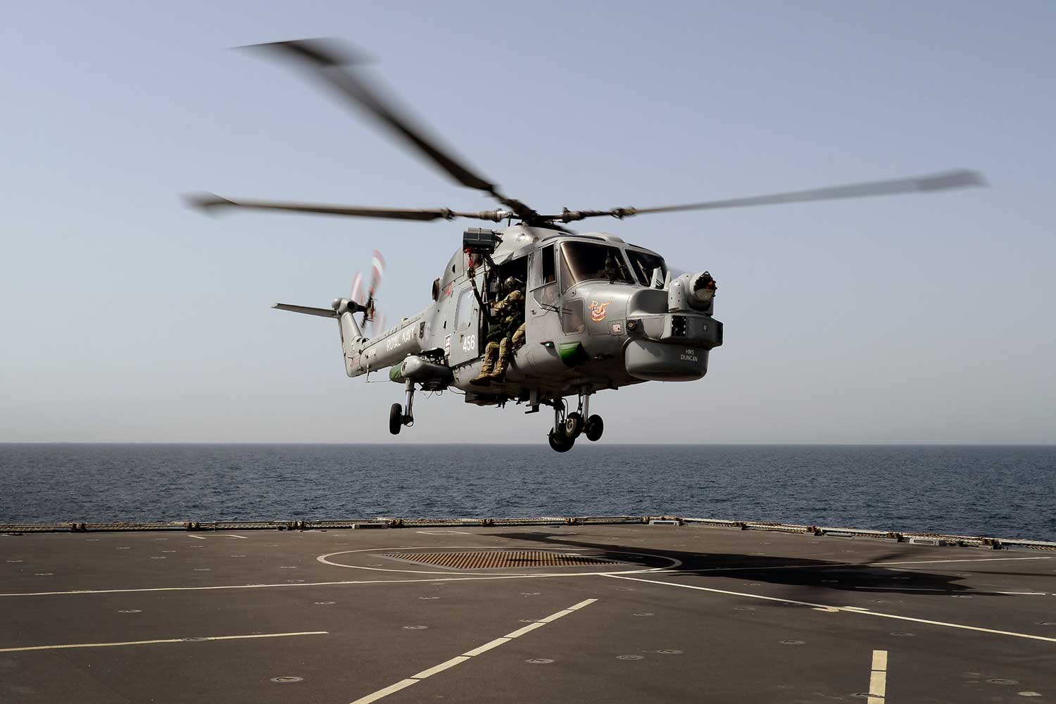 HMS Duncan Lynx Royal Navy