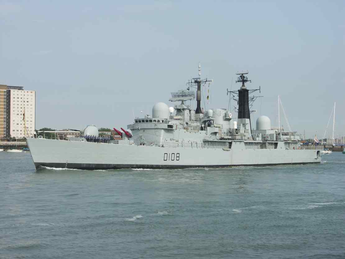 Type 42 HMS Cardiff - CREDIT: Ryan4314/Wikipedia