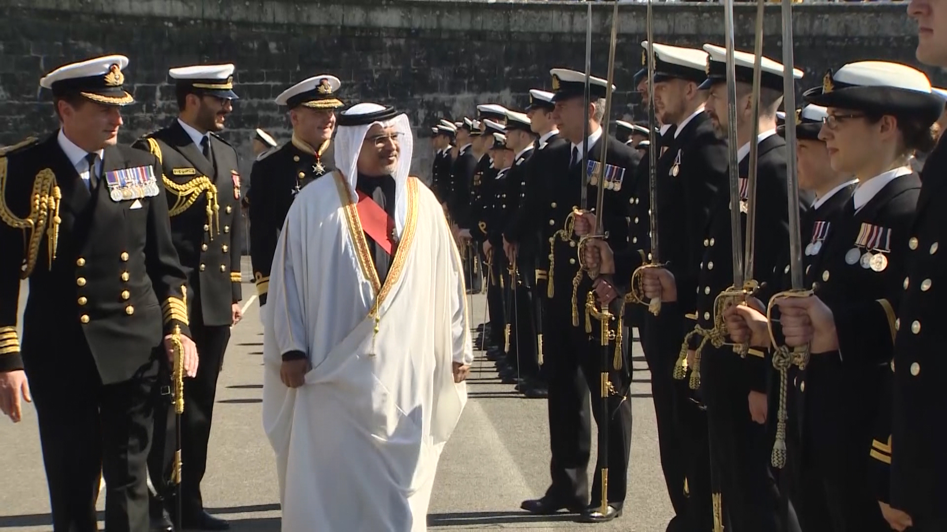 HRH Prince Salman bin Hamad Al Khalifa, the Crown Prince of Bahrain,