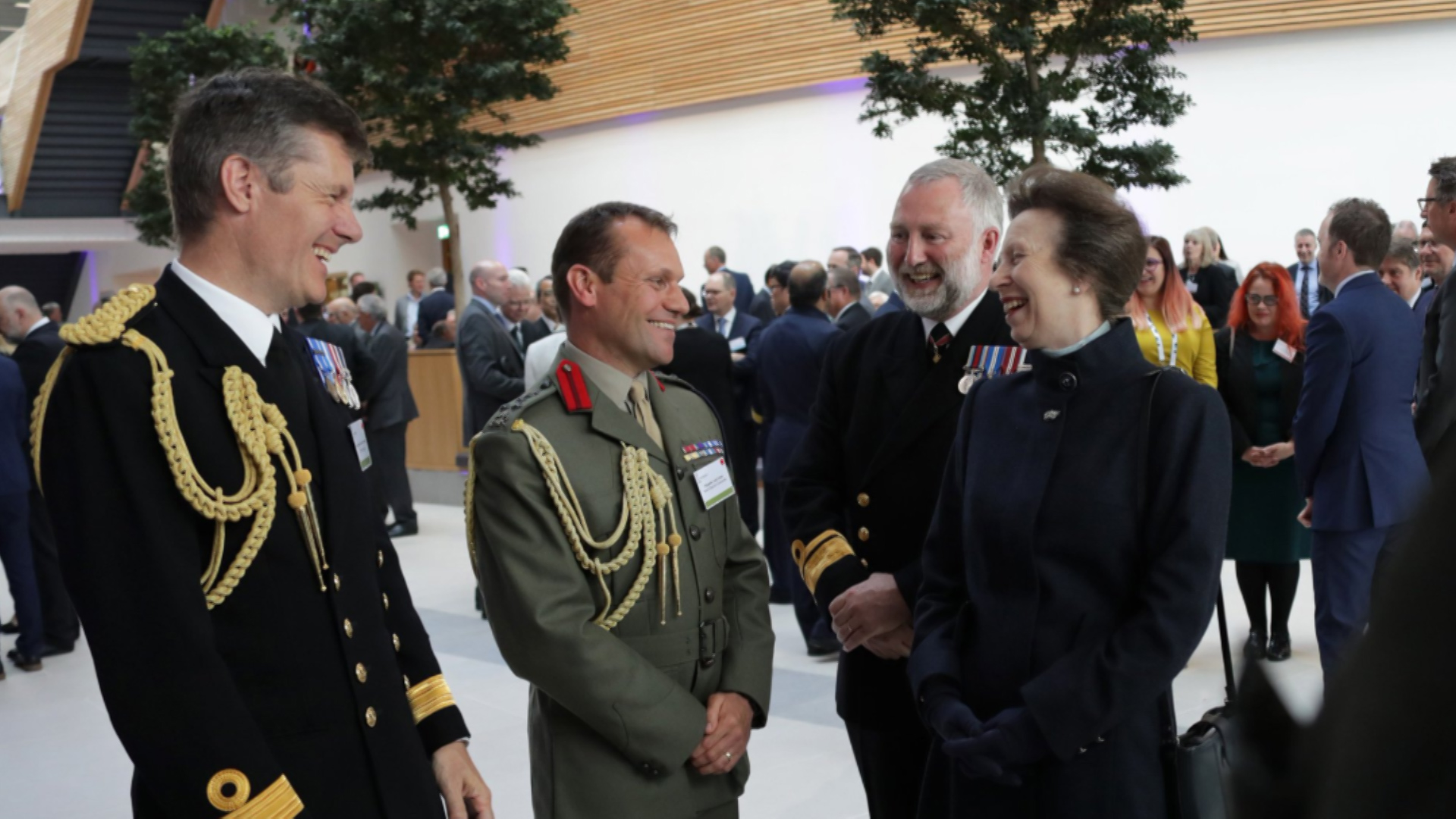 HRH Princess Royal at the opening of the building 260419 CREDIT UKHO.jpg 