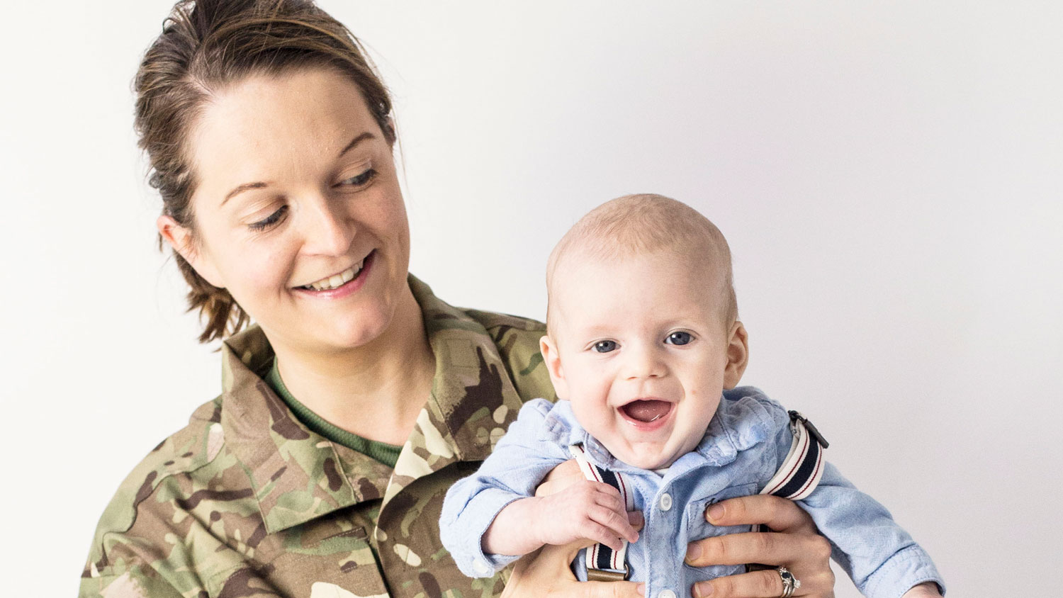 Hannah Saunders with her son, the inspiration behind Toddle Born Wild CREDIT Hannah Saunders