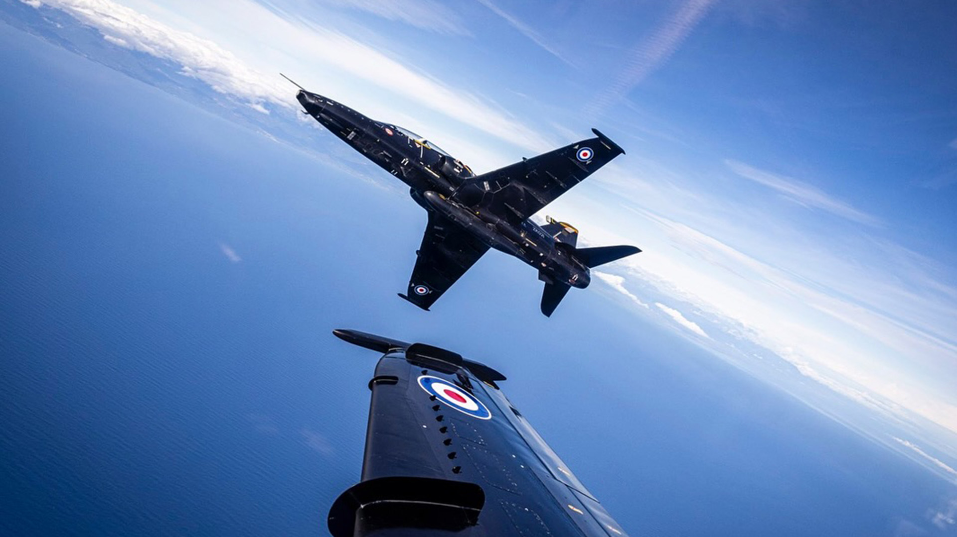The trainee pilots can replicate air-to-ground 'weapon drops' and life-like electronic warfare training (Picture: AS1 Naughalty/RAF)  