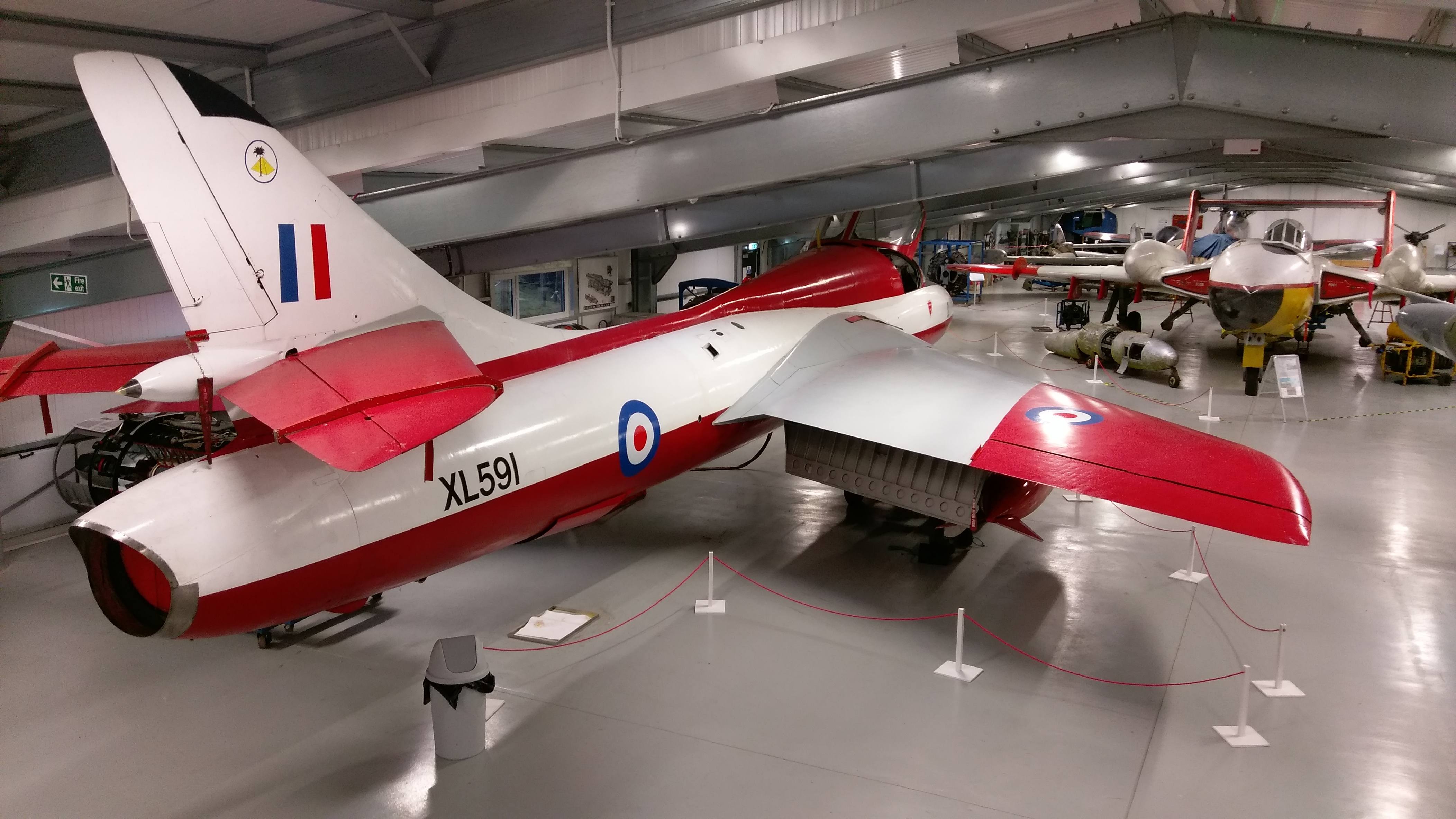 Hawker Hunter shown to Shoreham crash jury