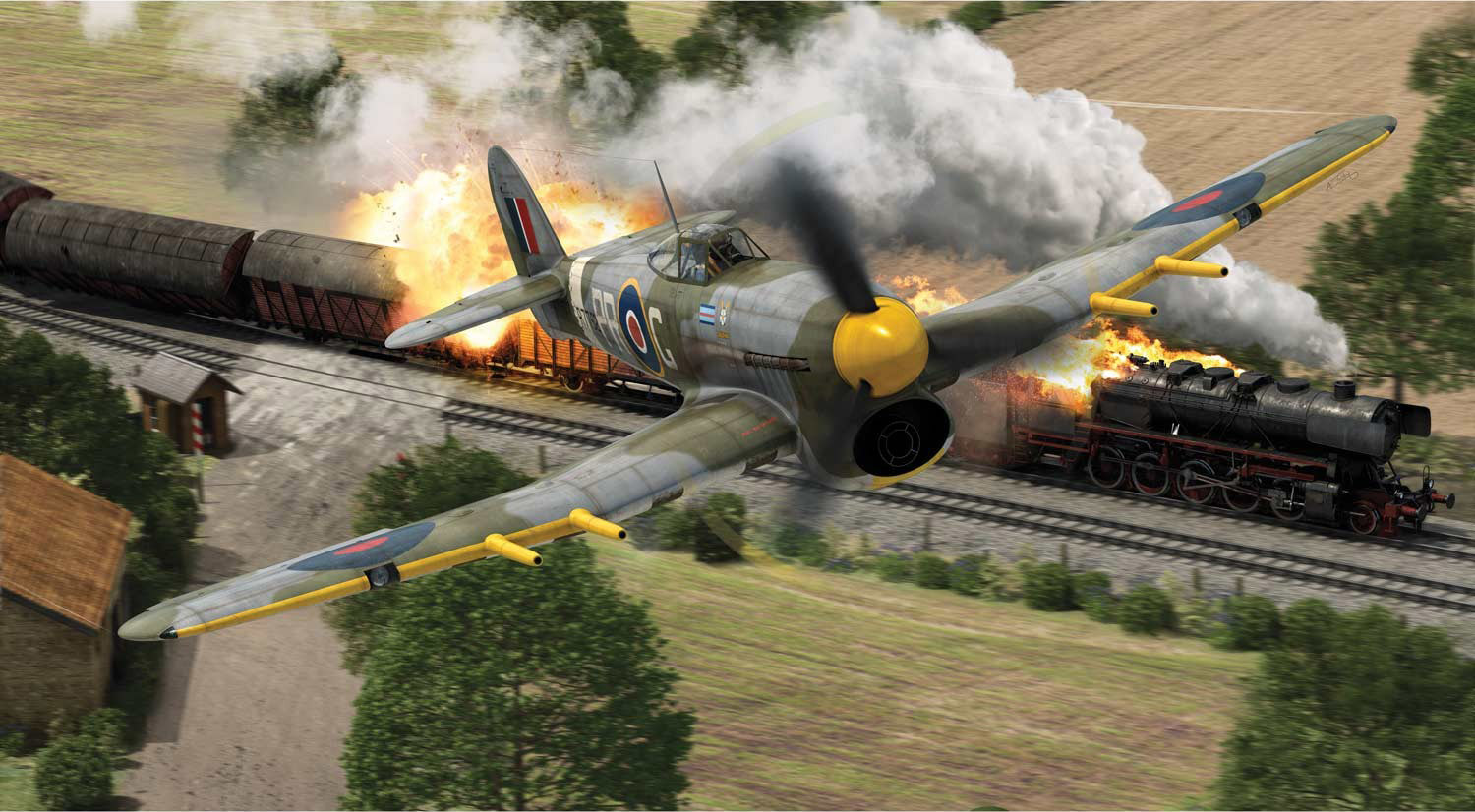 Battle of Normandy illustration