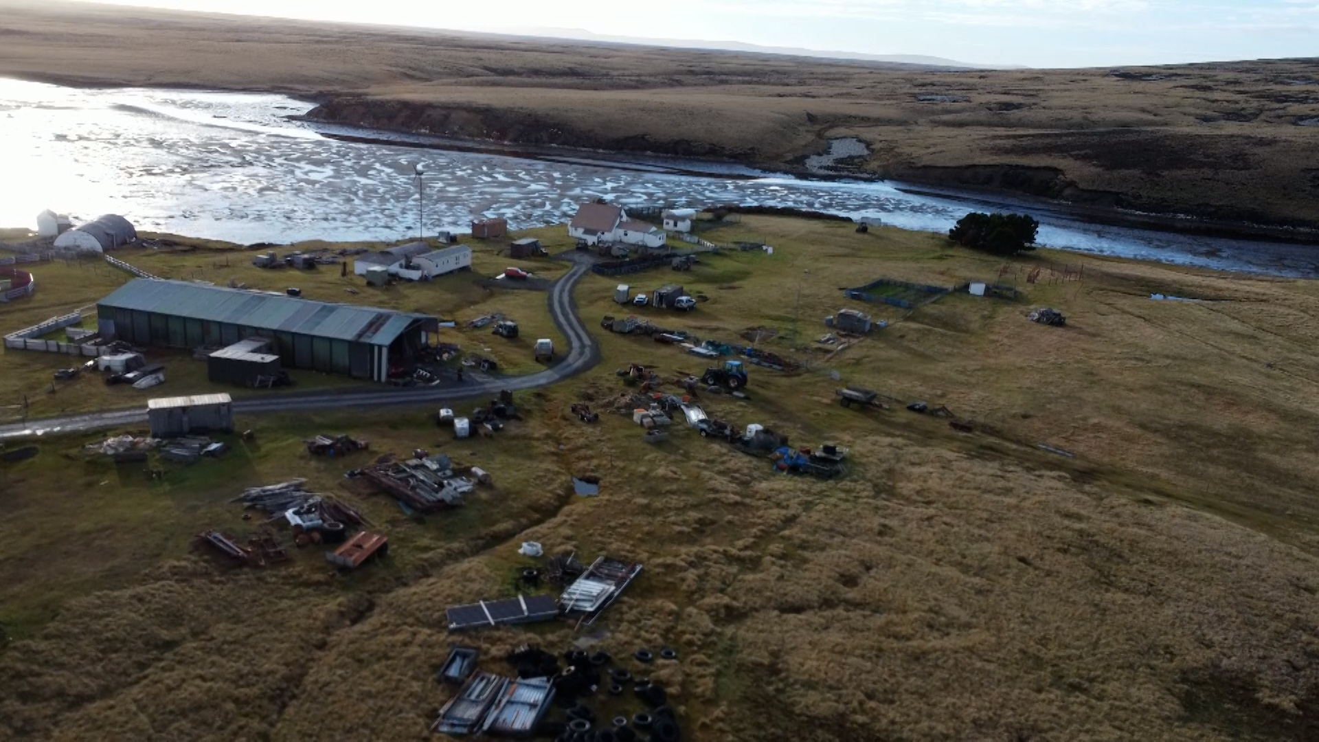 Forces at Heathman family farm during the Falklands conflict DATE UNKNOWN CREDIT Richard Stevens.jpg