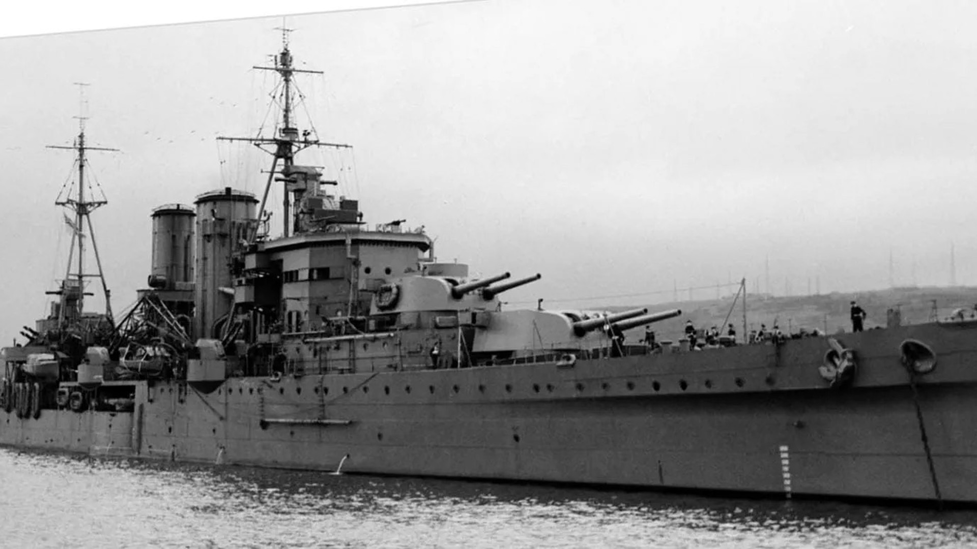 In late February and early March 1942, the Java Sea was the host of two major naval encounters, which led to HMS Exeter being sunk (Picture: Royal Navy)
