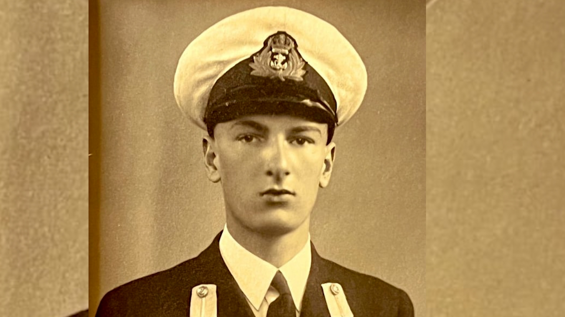 Henry Bruce in Royal Navy uniform DATE UNKNOWN CREDIT Alastair Bruce
