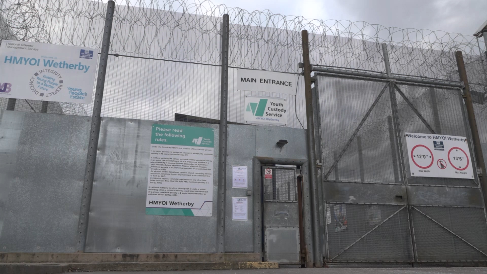 Wetherby Young Offender Institution.