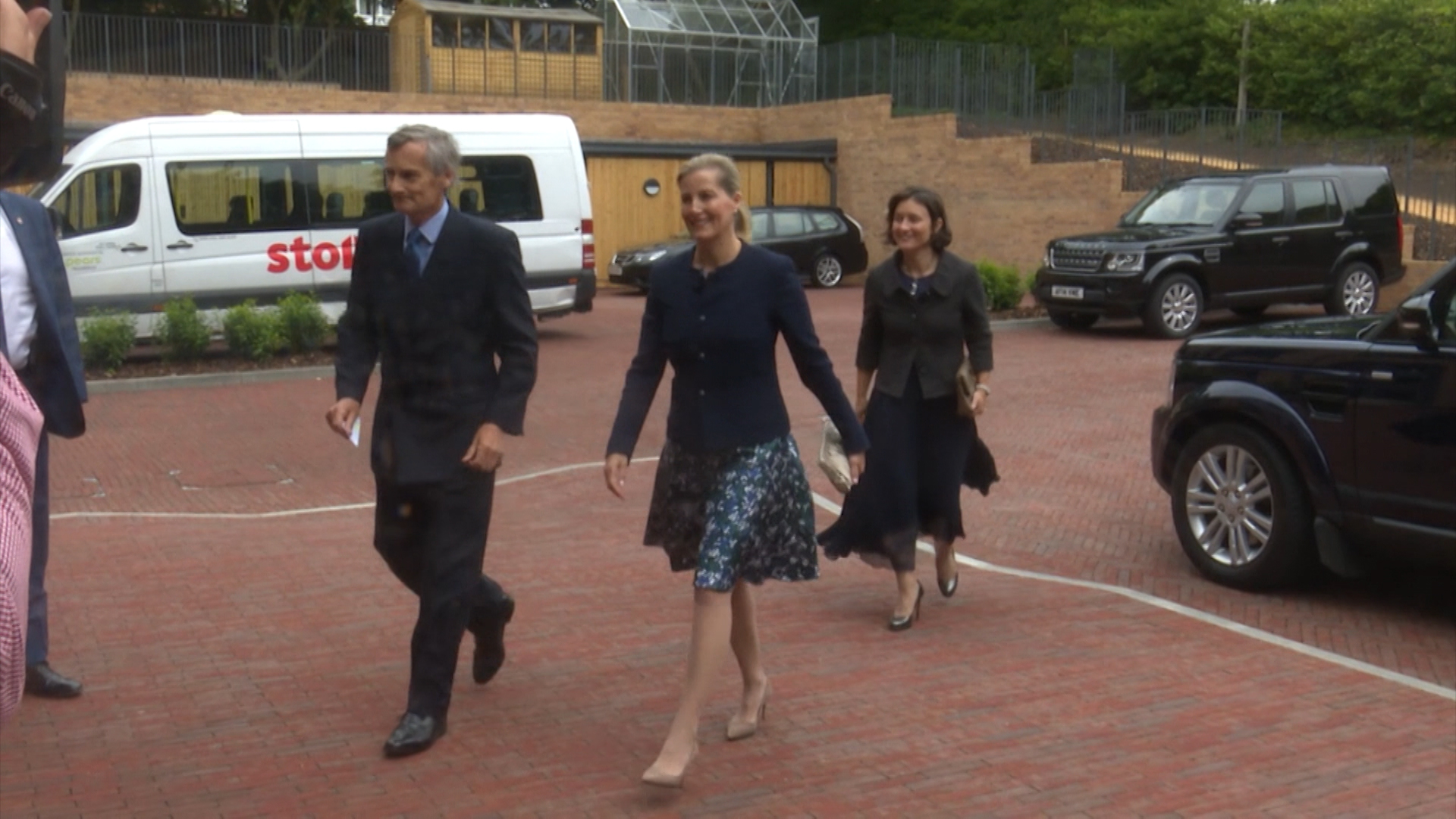Her Royal Highness The Countess of Wessex visiting Centenary Lodge