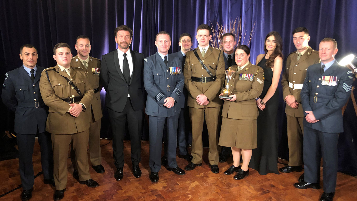 Hero at Home - Unit The Sun Military Awards Millies Nick Knowles Peta Cavendish 