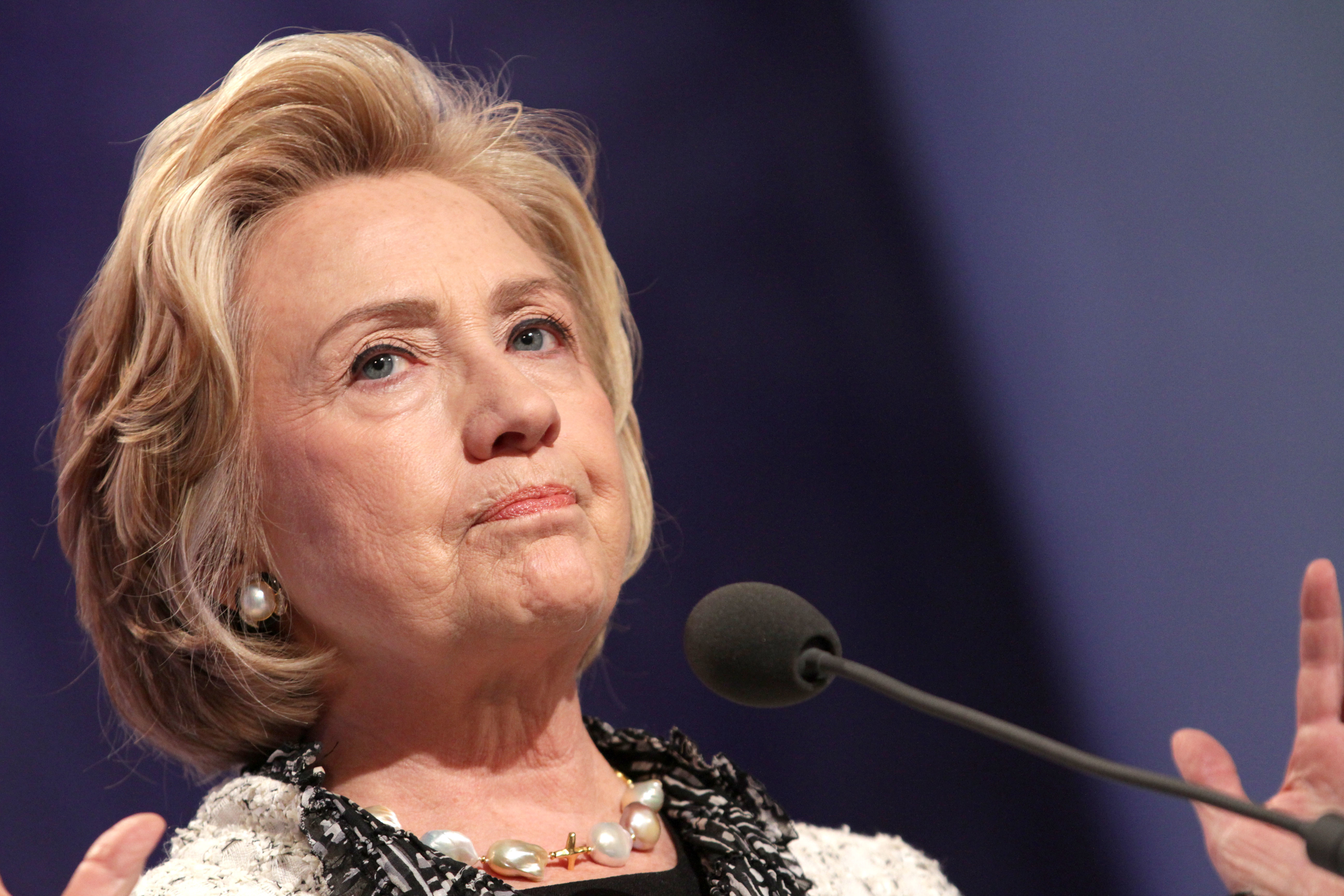 Hilary Clinton said it is inexplicable and shameful" (Picture: PA).