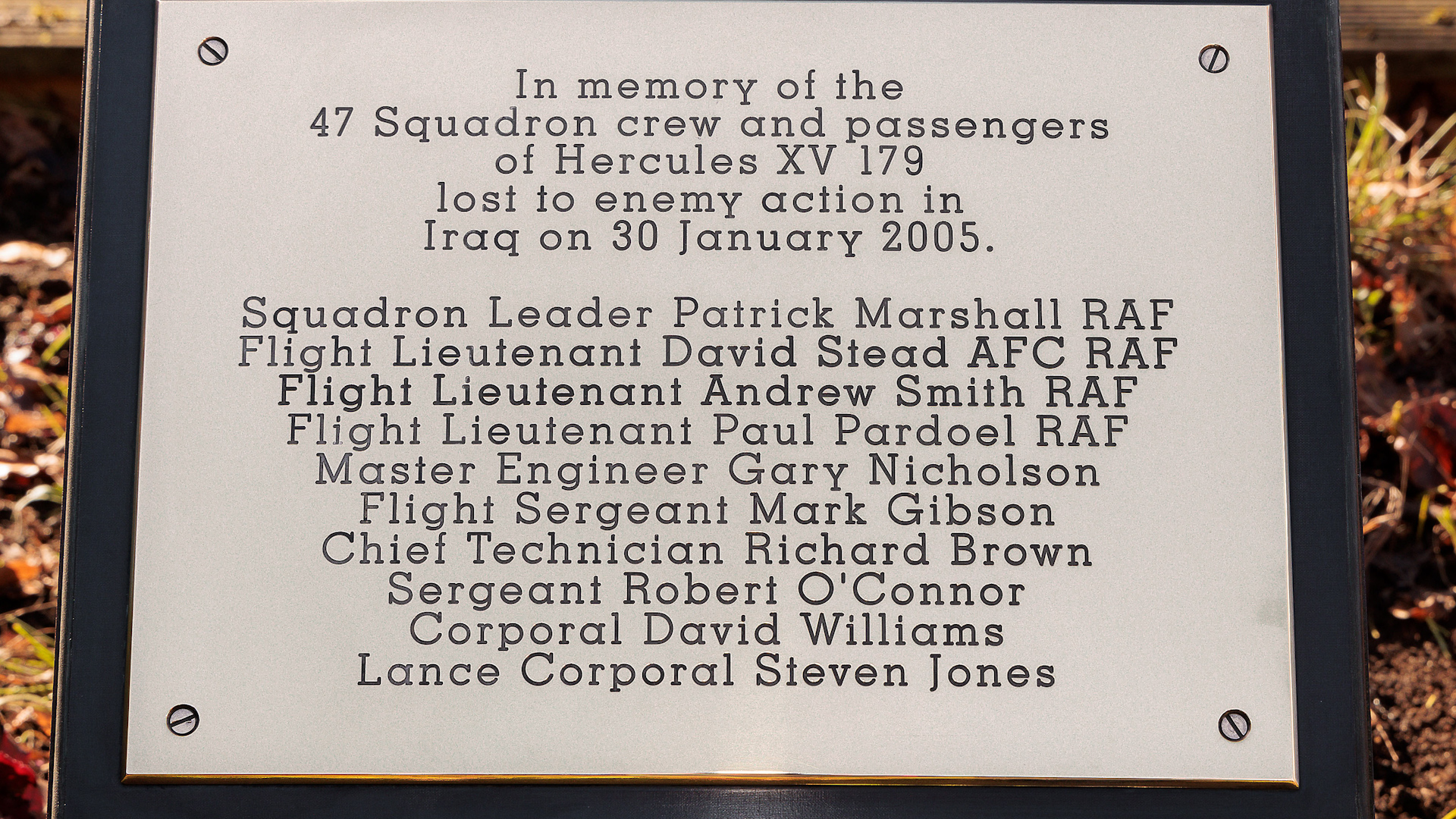 The crew and passengers onboard of the C-130K Hercules XV179 died during the incident (Picture: Royal Air Force)