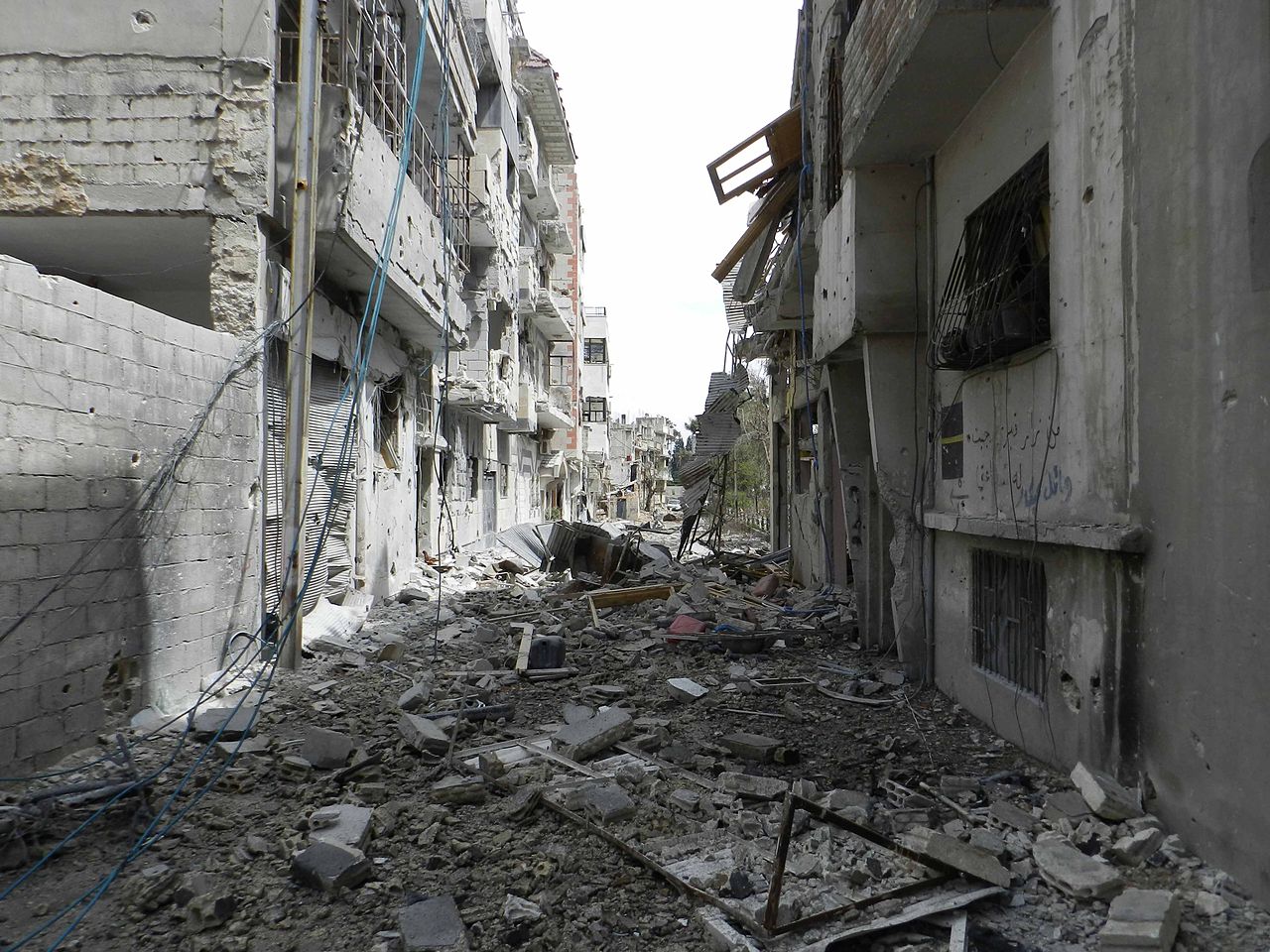 Homs Destruction 