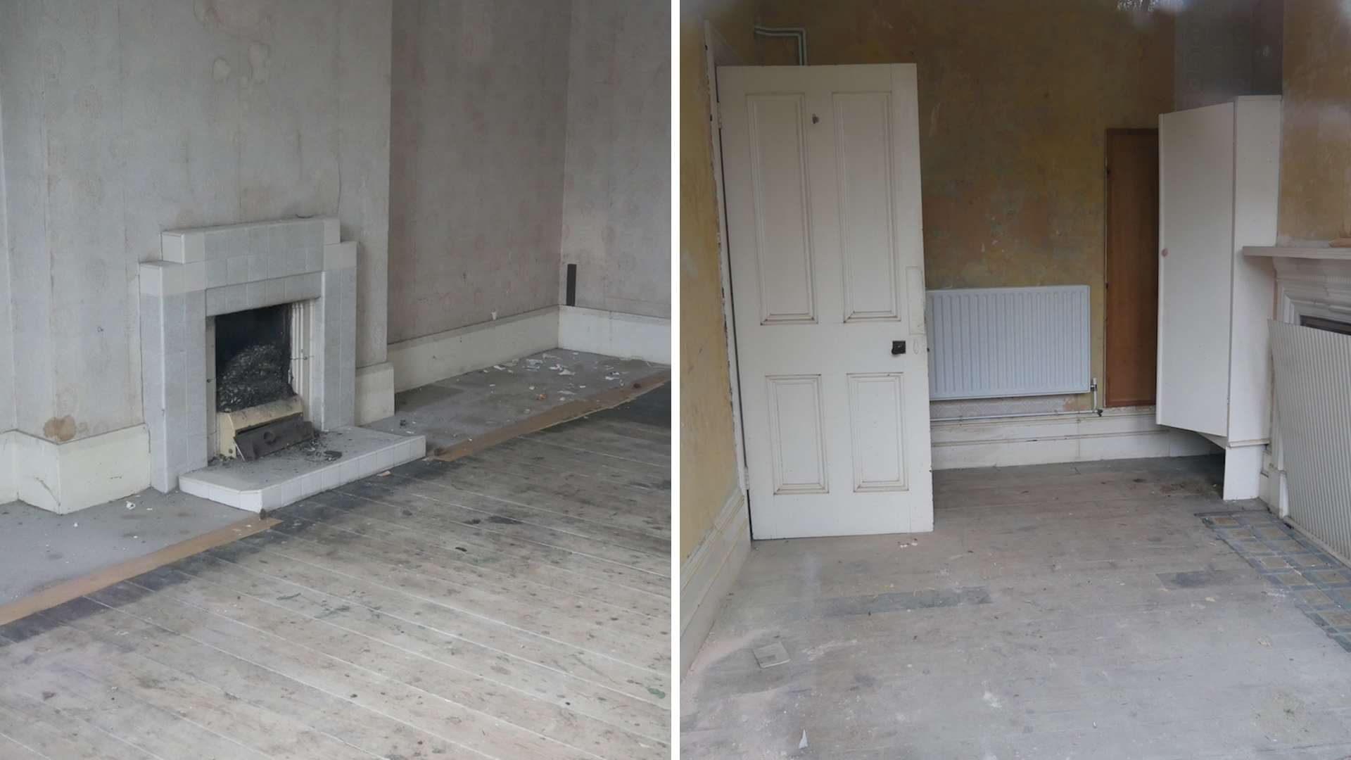 RAF veteran's house gutted by council