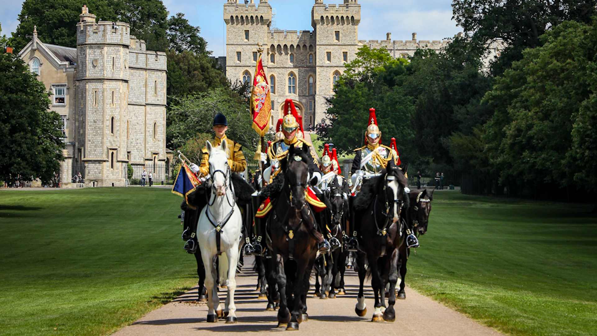 Household Cavalry Mounted Regiment Windsor Castle CREDIT Household Cavalry