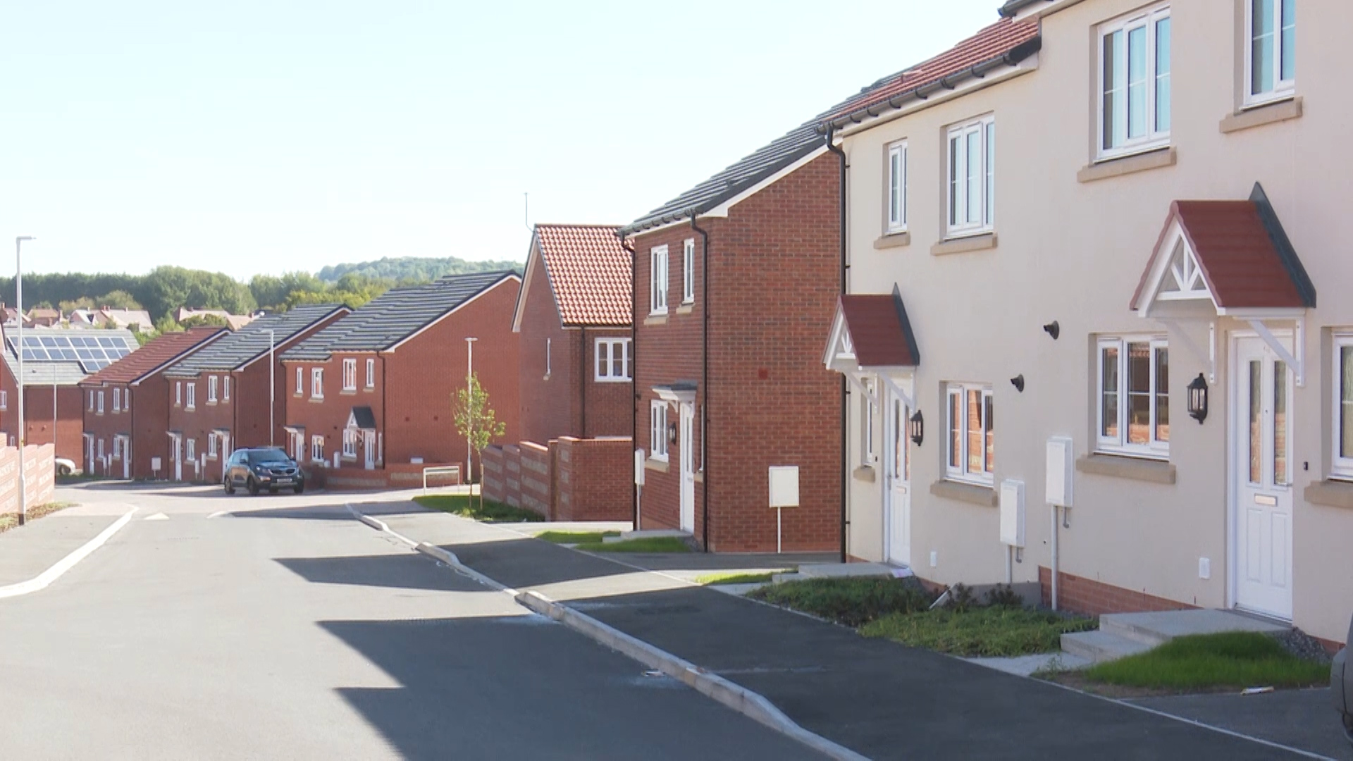 New houses for forces families in Bulford.